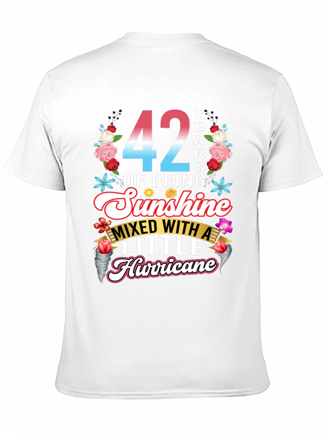 42 Years of Sunshine & Hurricane T-Shirt