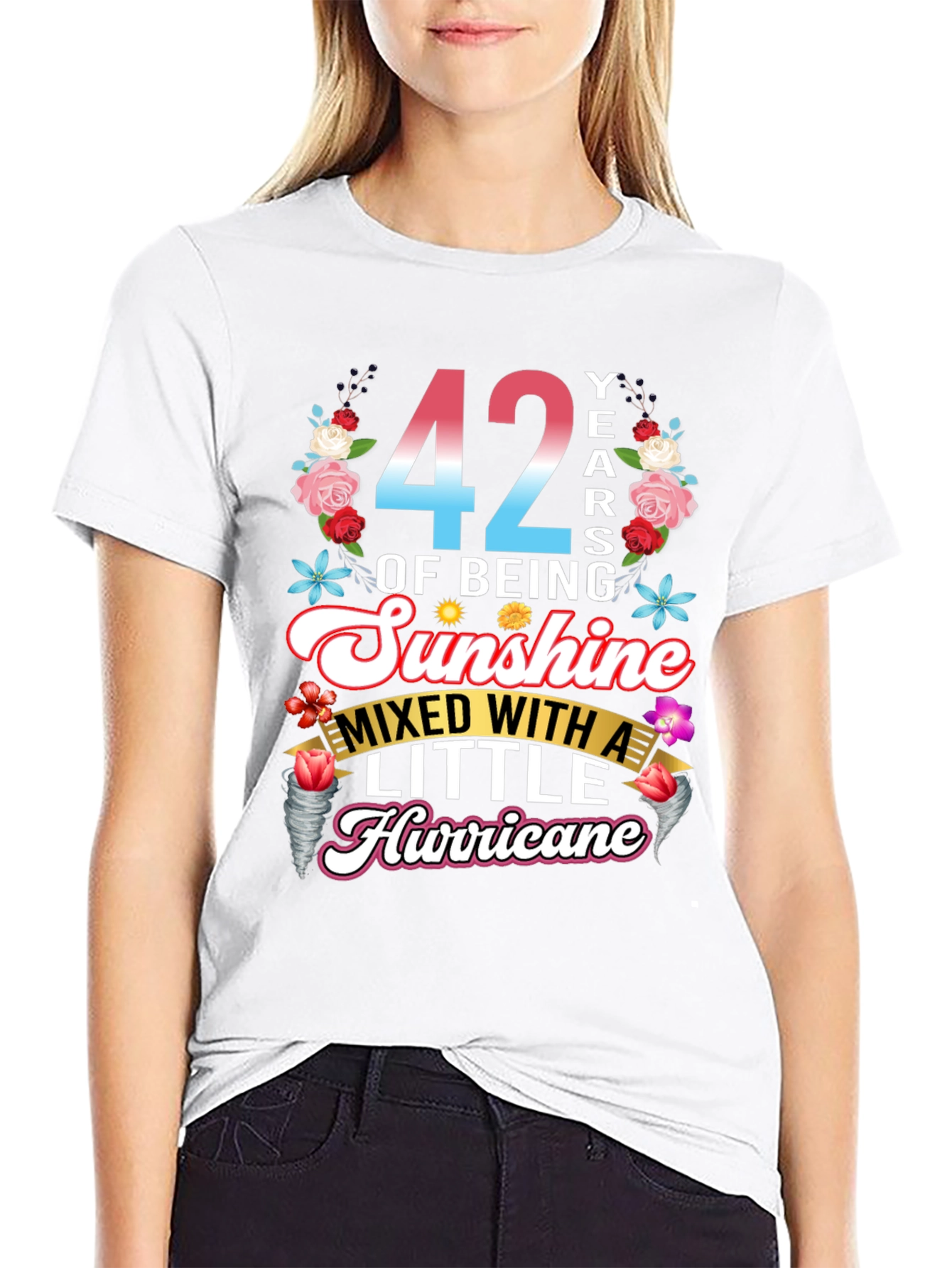 42 Years of Sunshine & Hurricane T-Shirt