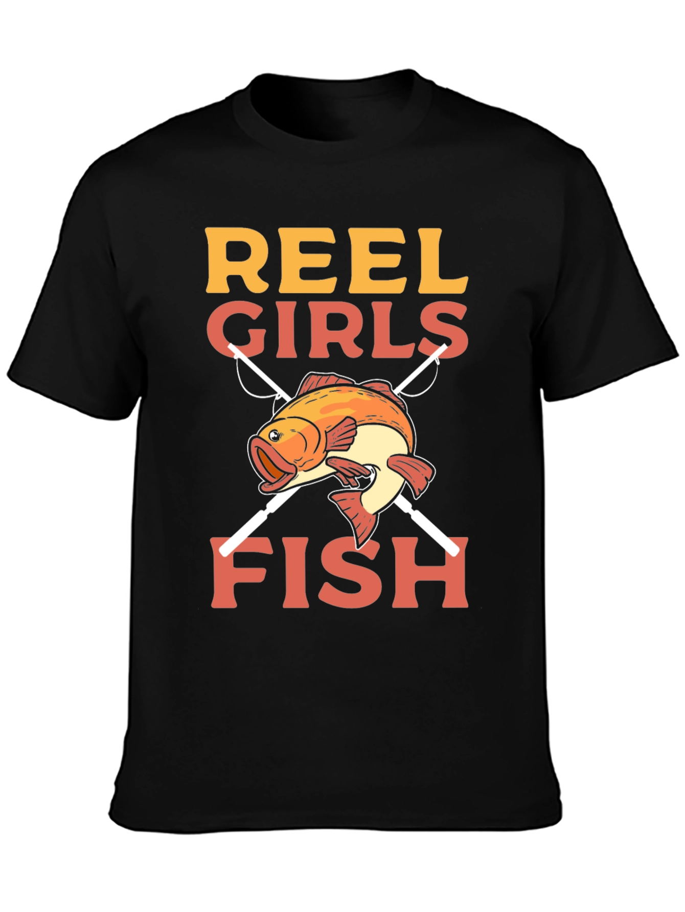 Reel Girls Fish Graphic T-Shirt
