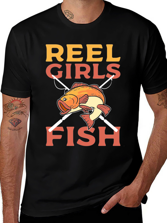 Reel Girls Fish Graphic T-Shirt