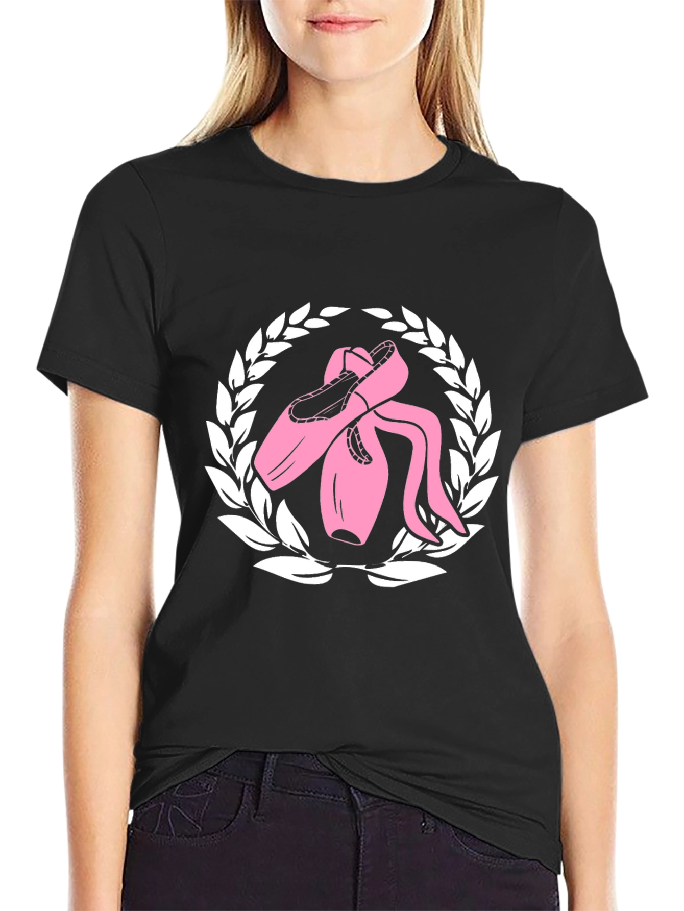 Ballet Shoes Graphic T-Shirt - Dancers Tee