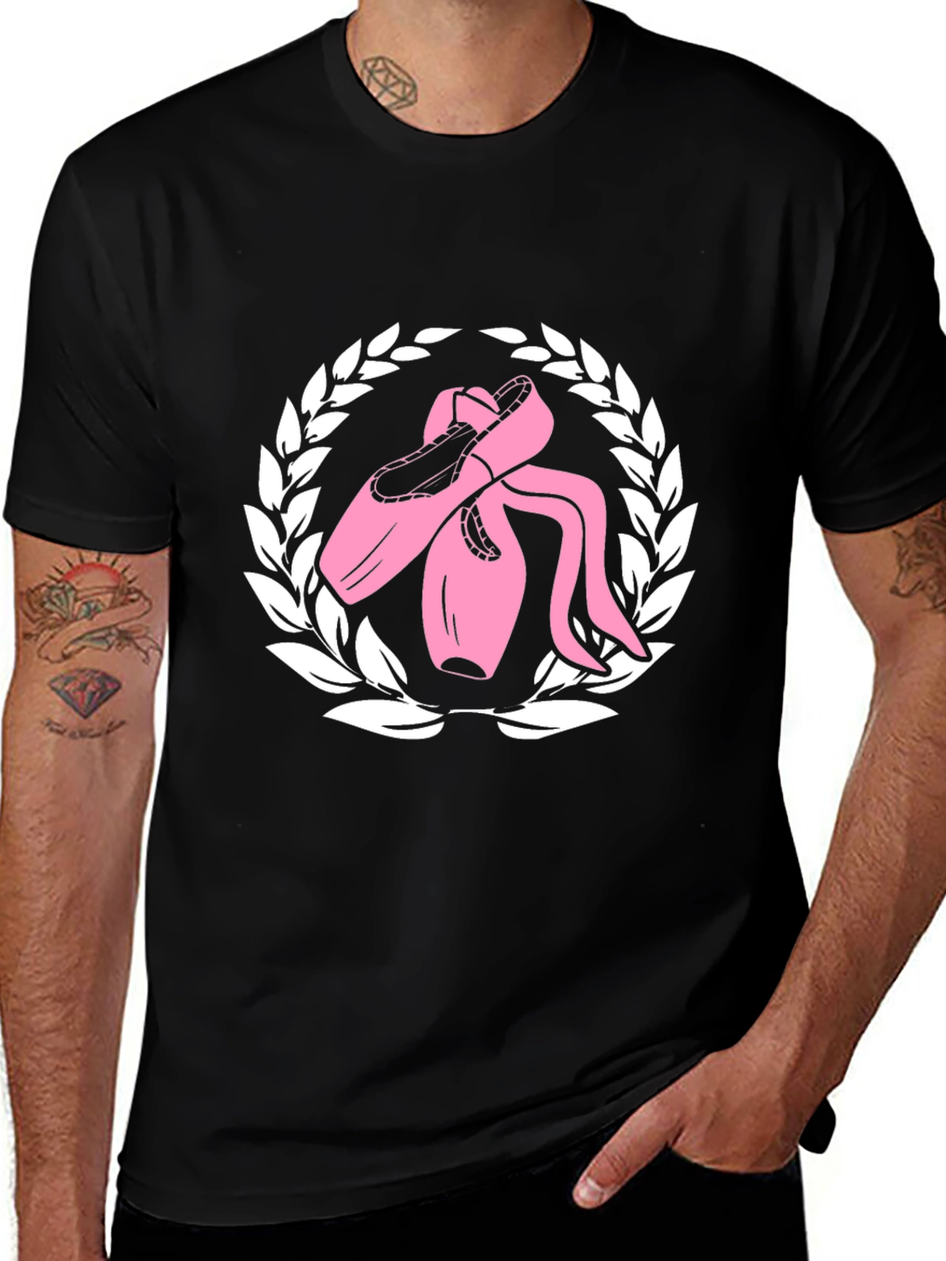 Ballet Shoes Graphic T-Shirt - Dancers Tee