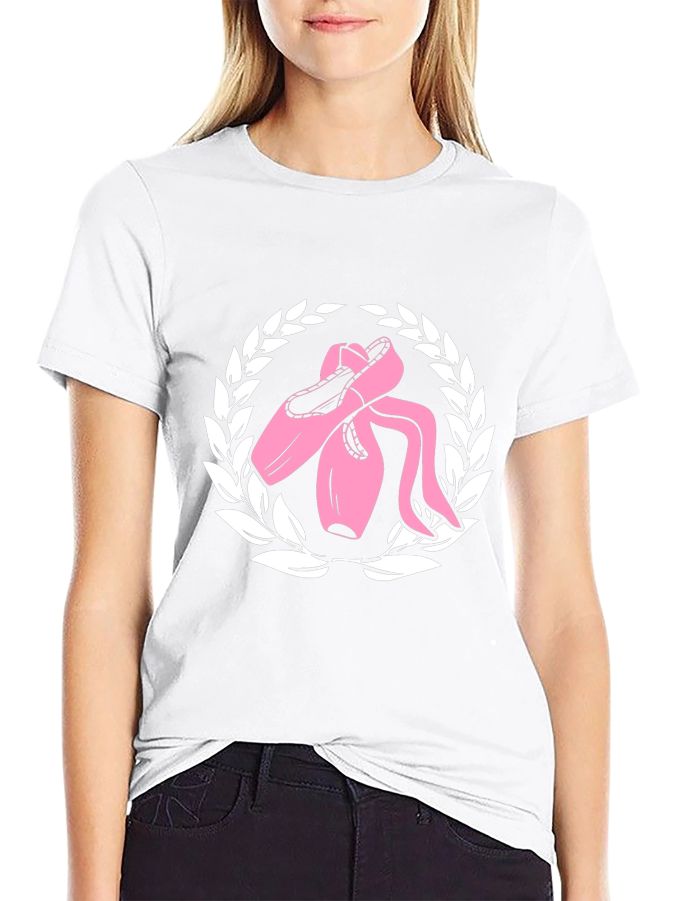 Ballet Shoes Graphic T-Shirt - Dancers Tee