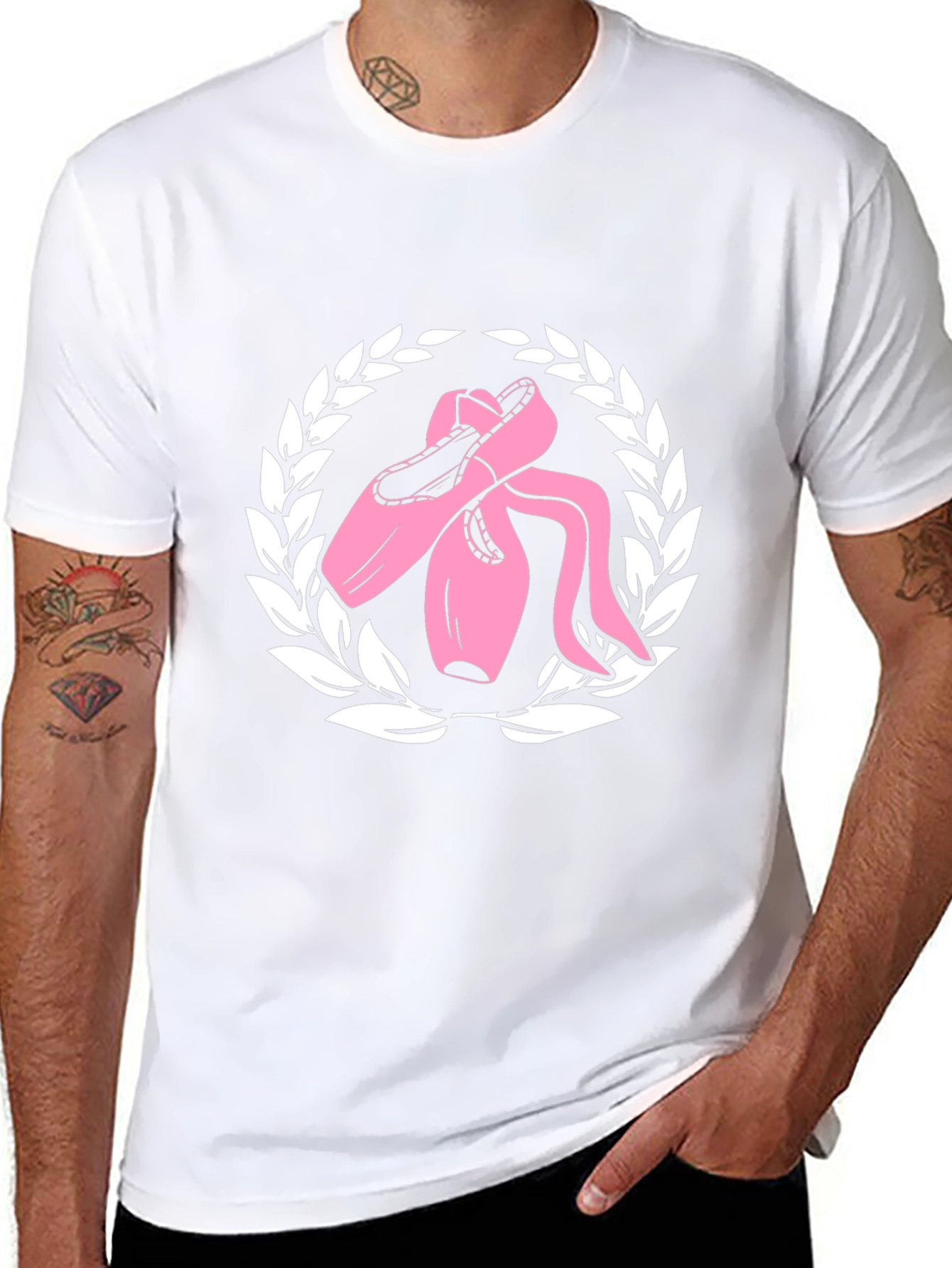Ballet Shoes Graphic T-Shirt - Dancers Tee