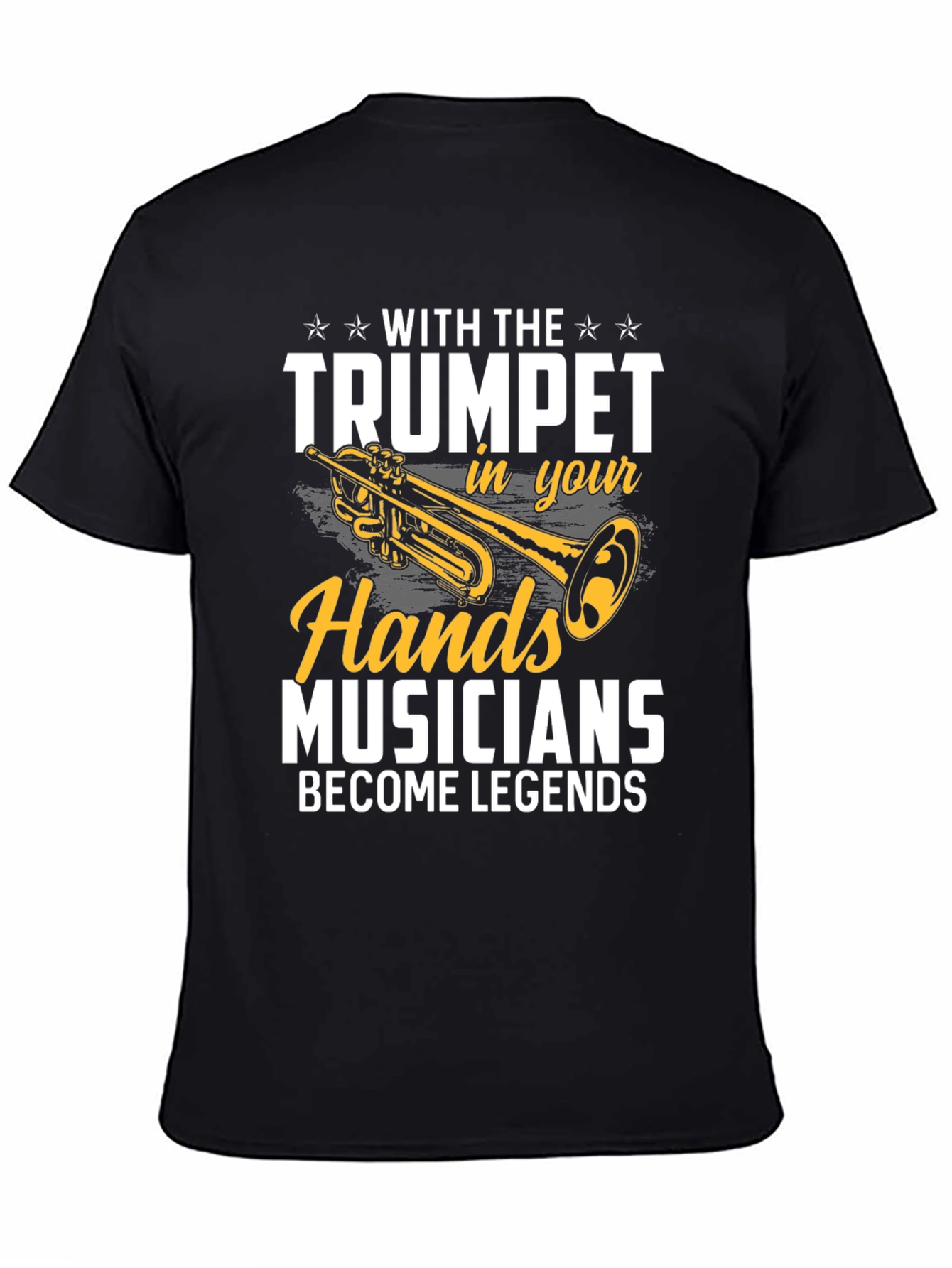 Trumpet Musician Legend Graphic Tee