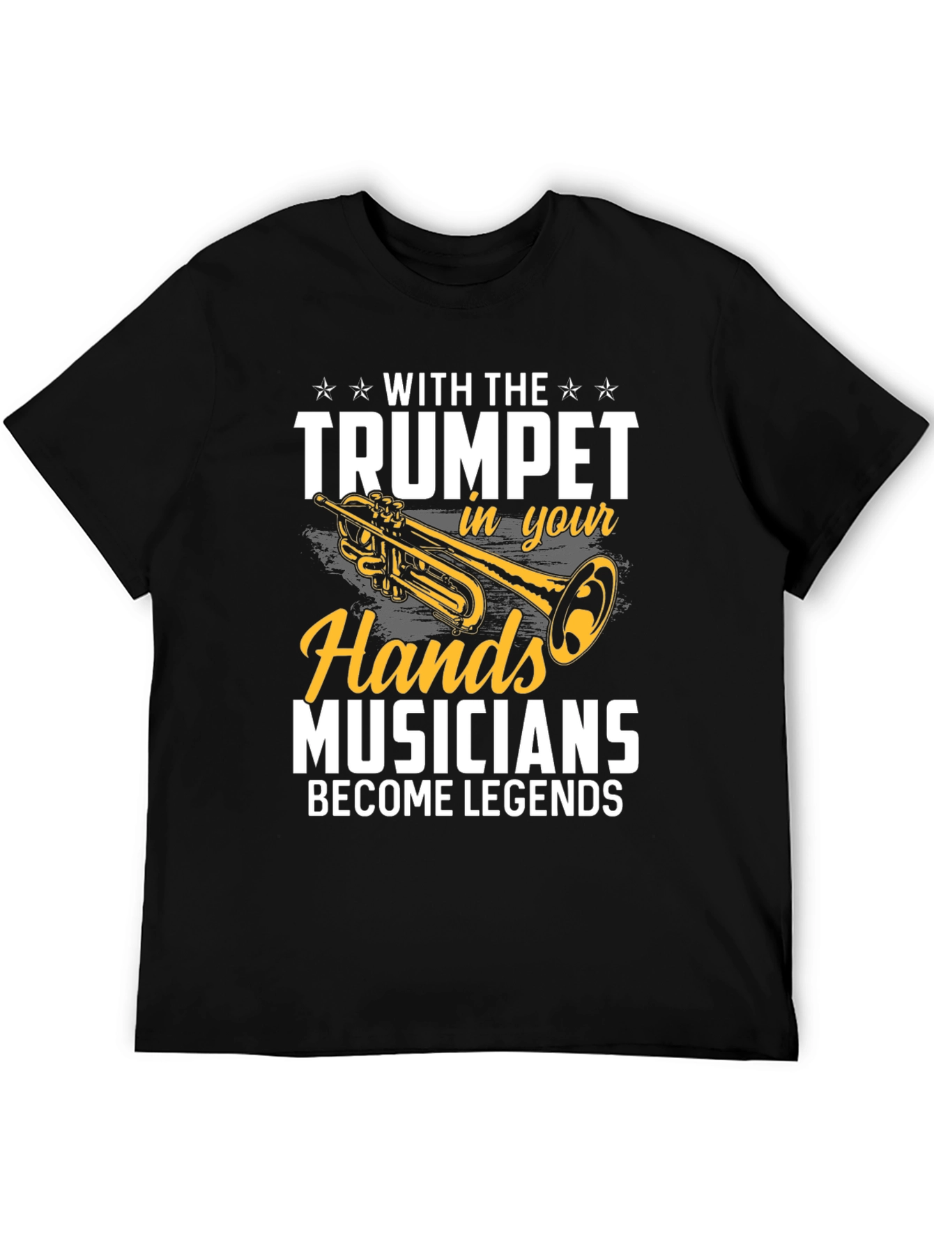 Trumpet Musician Legend Graphic Tee