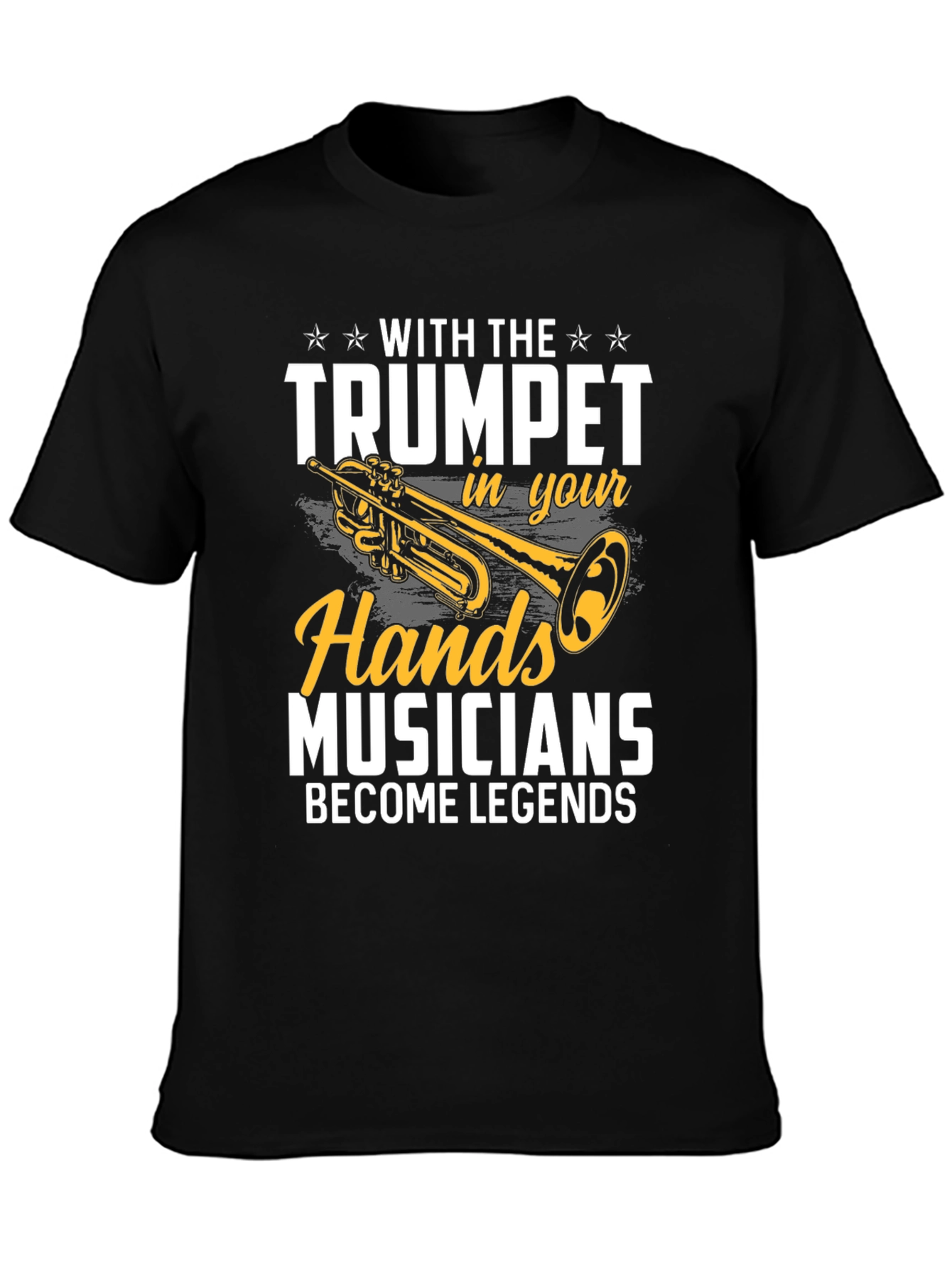 Trumpet Musician Legend Graphic Tee