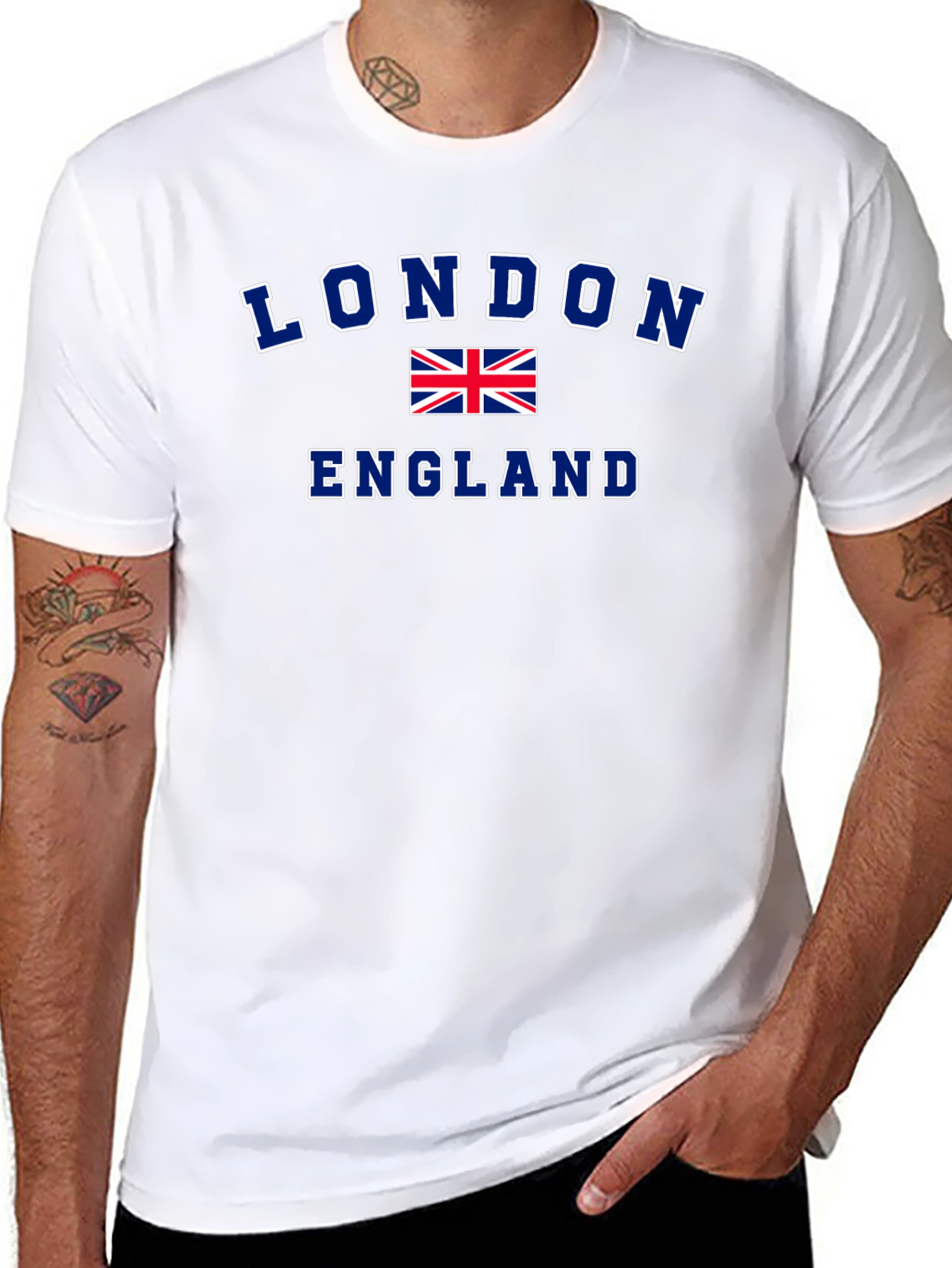 London England UK Flag Graphic T-Shirt