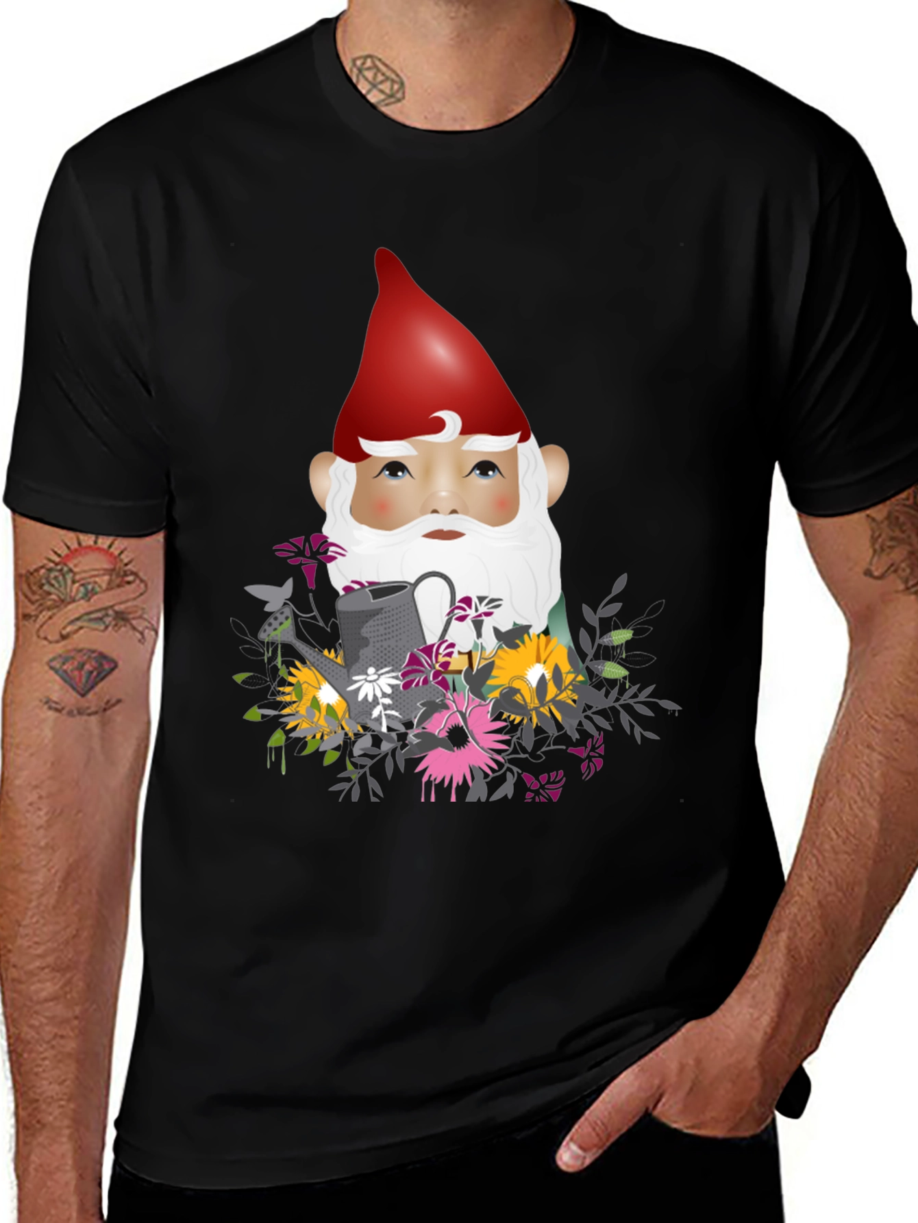 Gnome Gardener Graphic T-Shirt