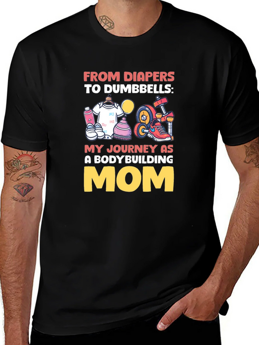 Bodybuilding Mom Graphic Tee