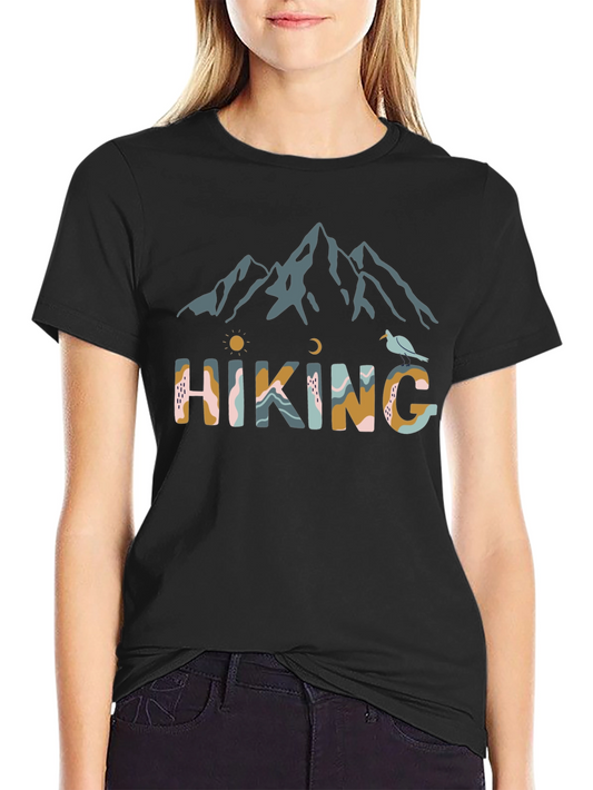 Hiking Graphic Tee - Mountain Adventure Shirt