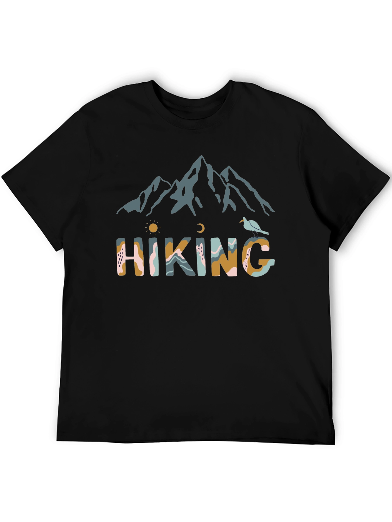 Hiking Graphic Tee - Mountain Adventure Shirt