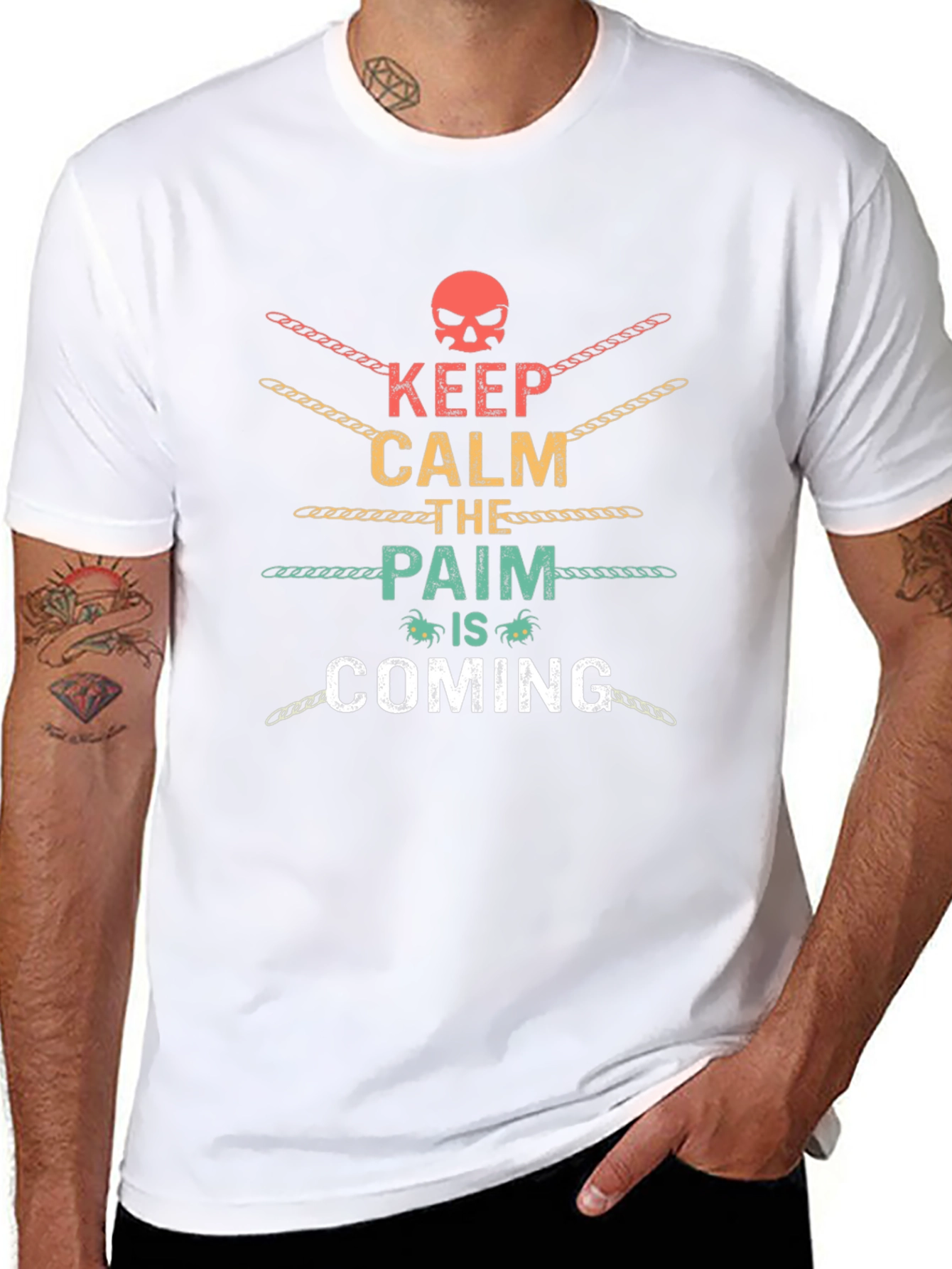 Keep Calm The Pain Is Coming Graphic T-Shirt