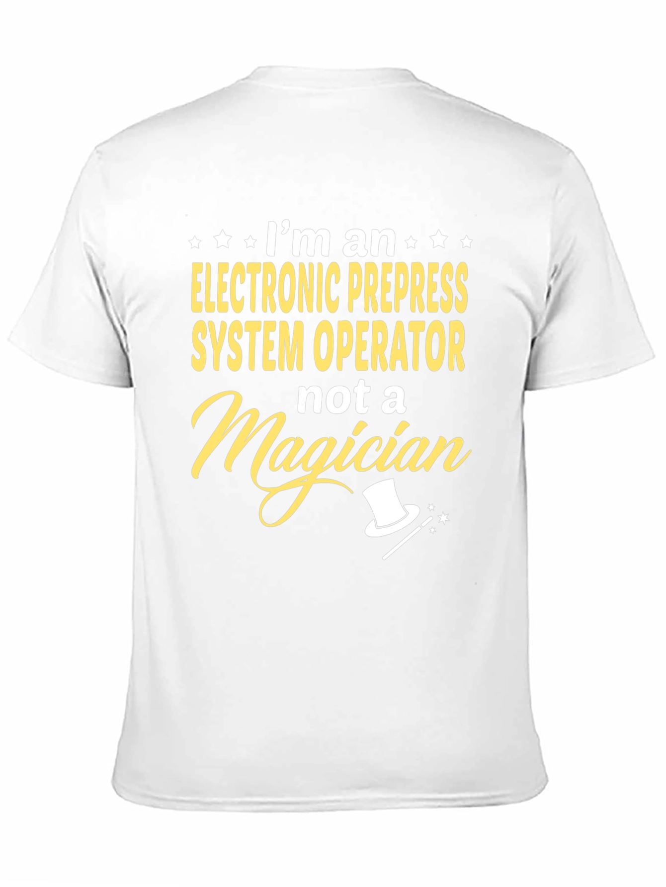 Electronic Prepress System Operator T-Shirt