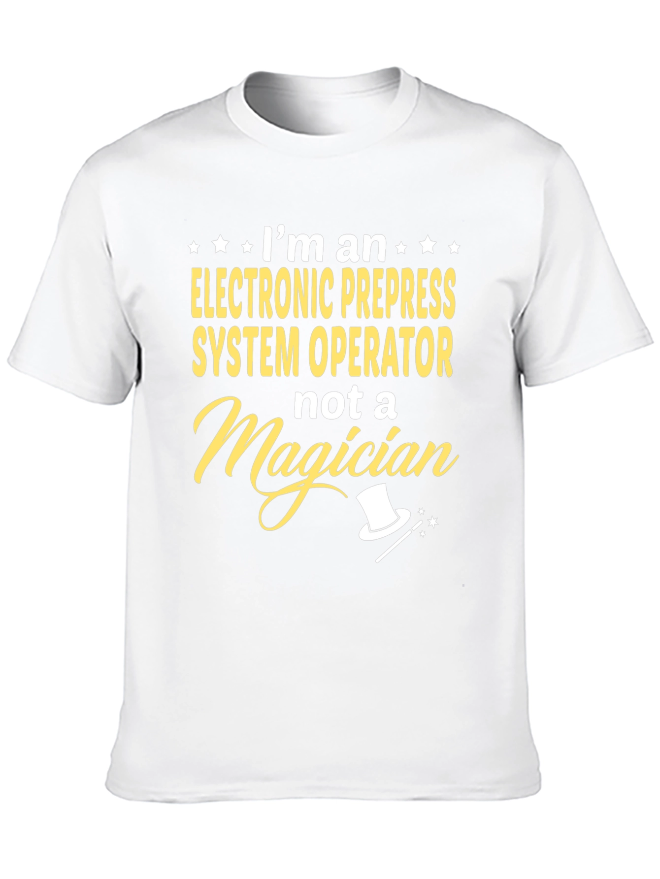 Electronic Prepress System Operator T-Shirt