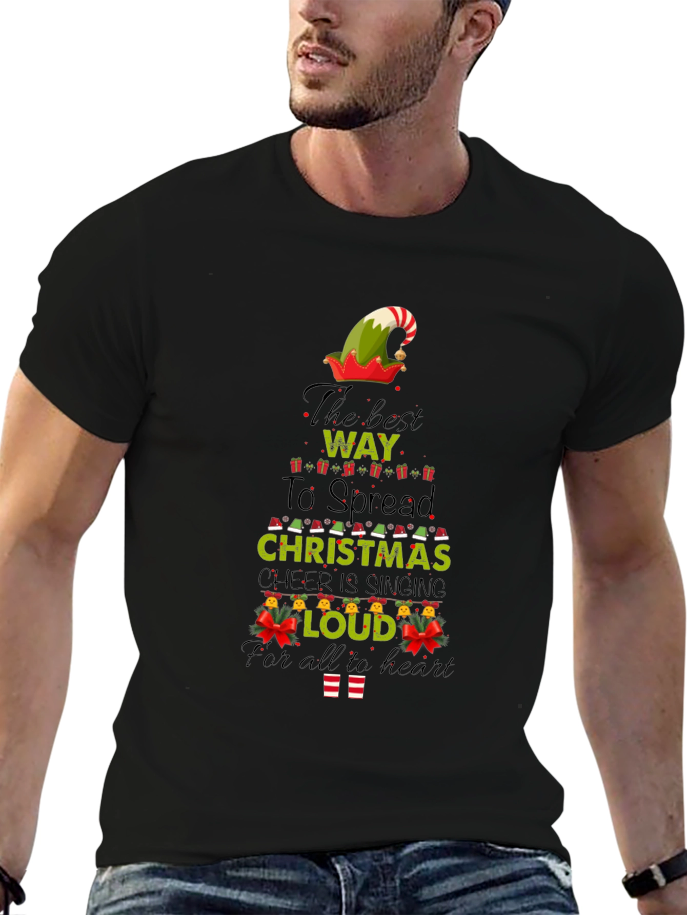 Christmas Cheer T-Shirt - Holiday Singing Tee