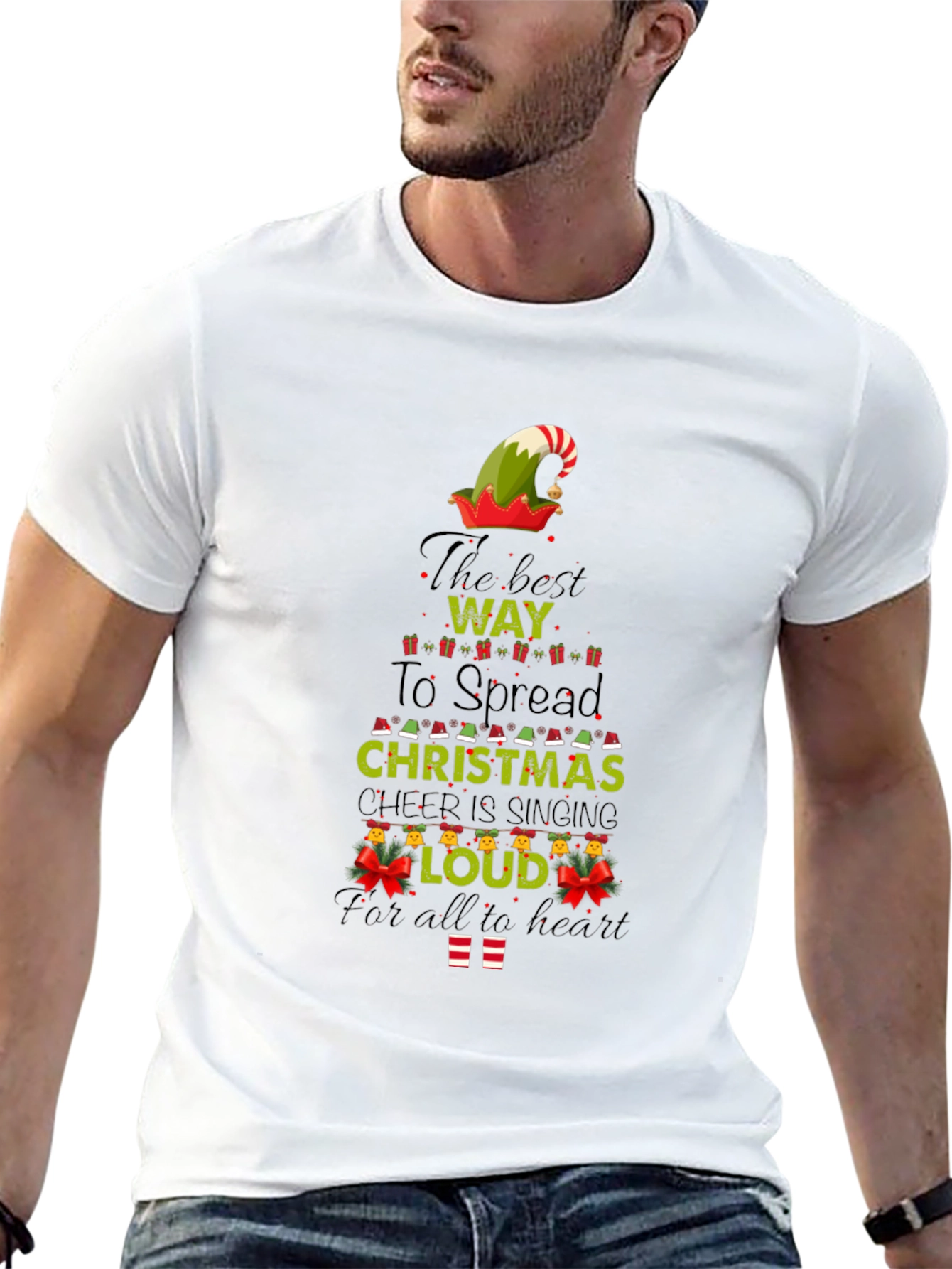 Christmas Cheer T-Shirt - Holiday Singing Tee