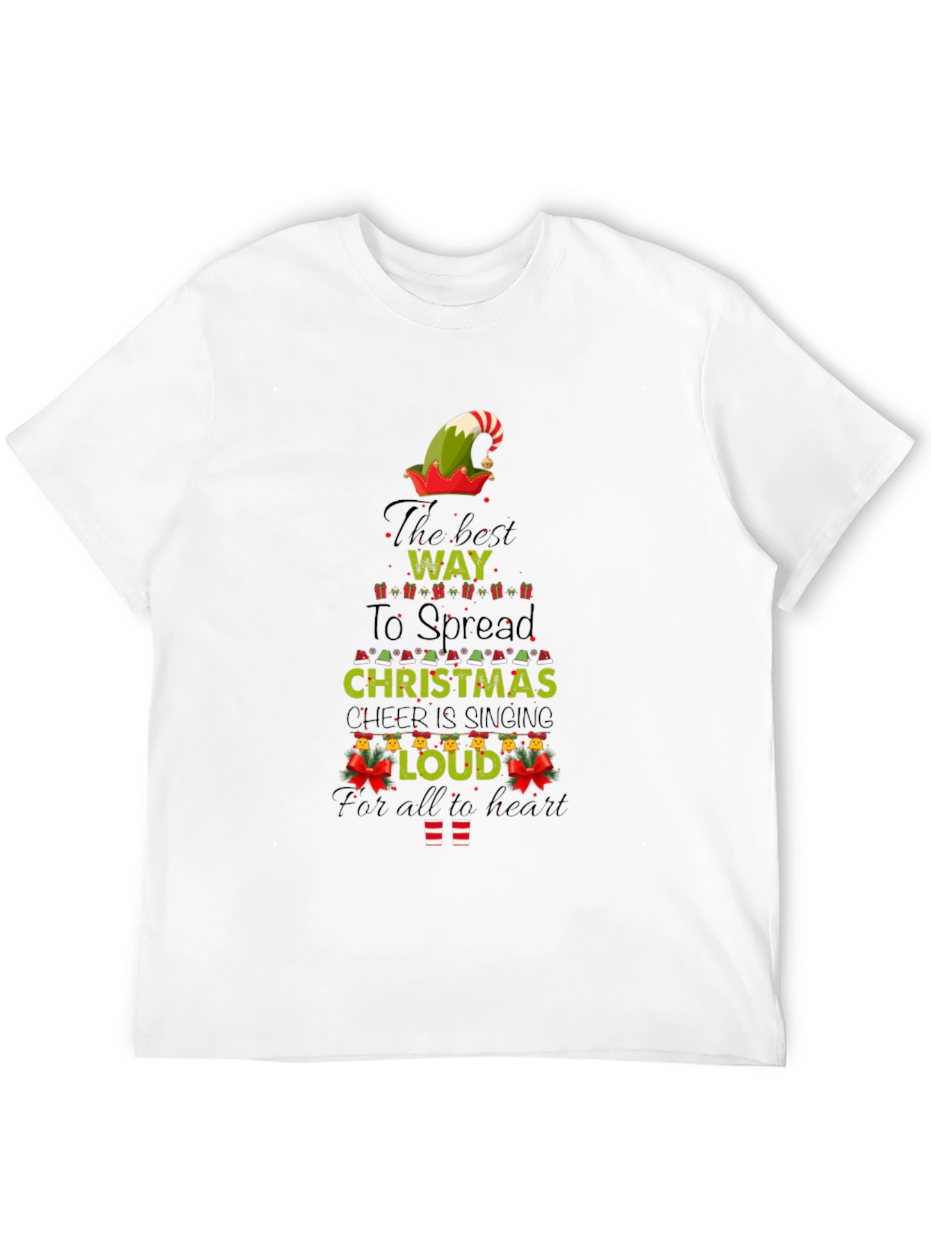Christmas Cheer T-Shirt - Holiday Singing Tee