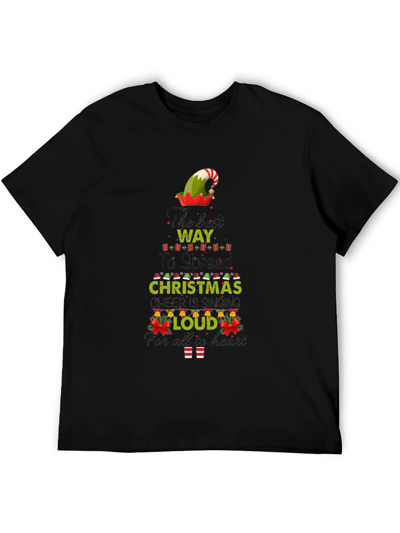 Christmas Cheer T-Shirt - Holiday Singing Tee