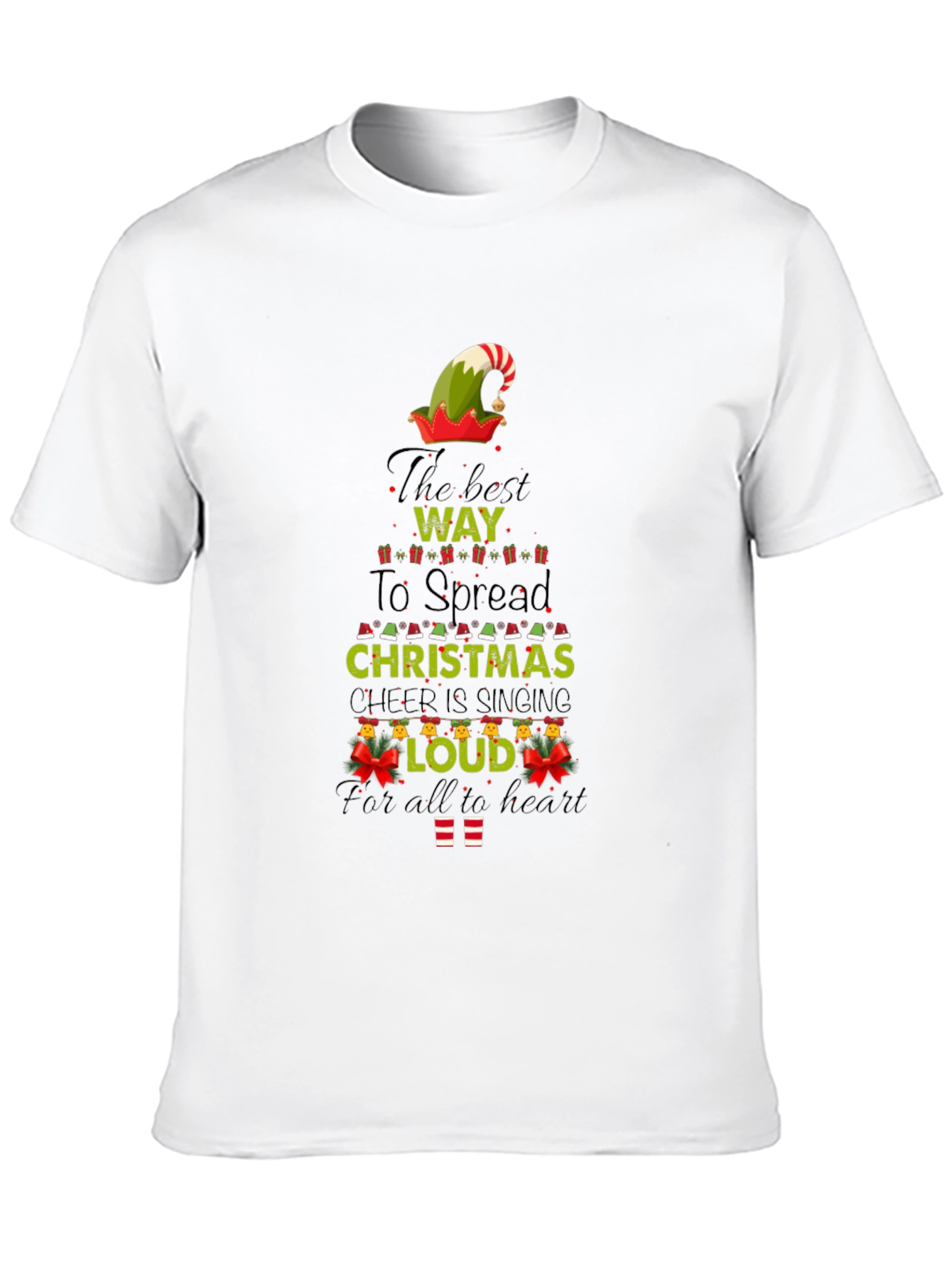 Christmas Cheer T-Shirt - Holiday Singing Tee