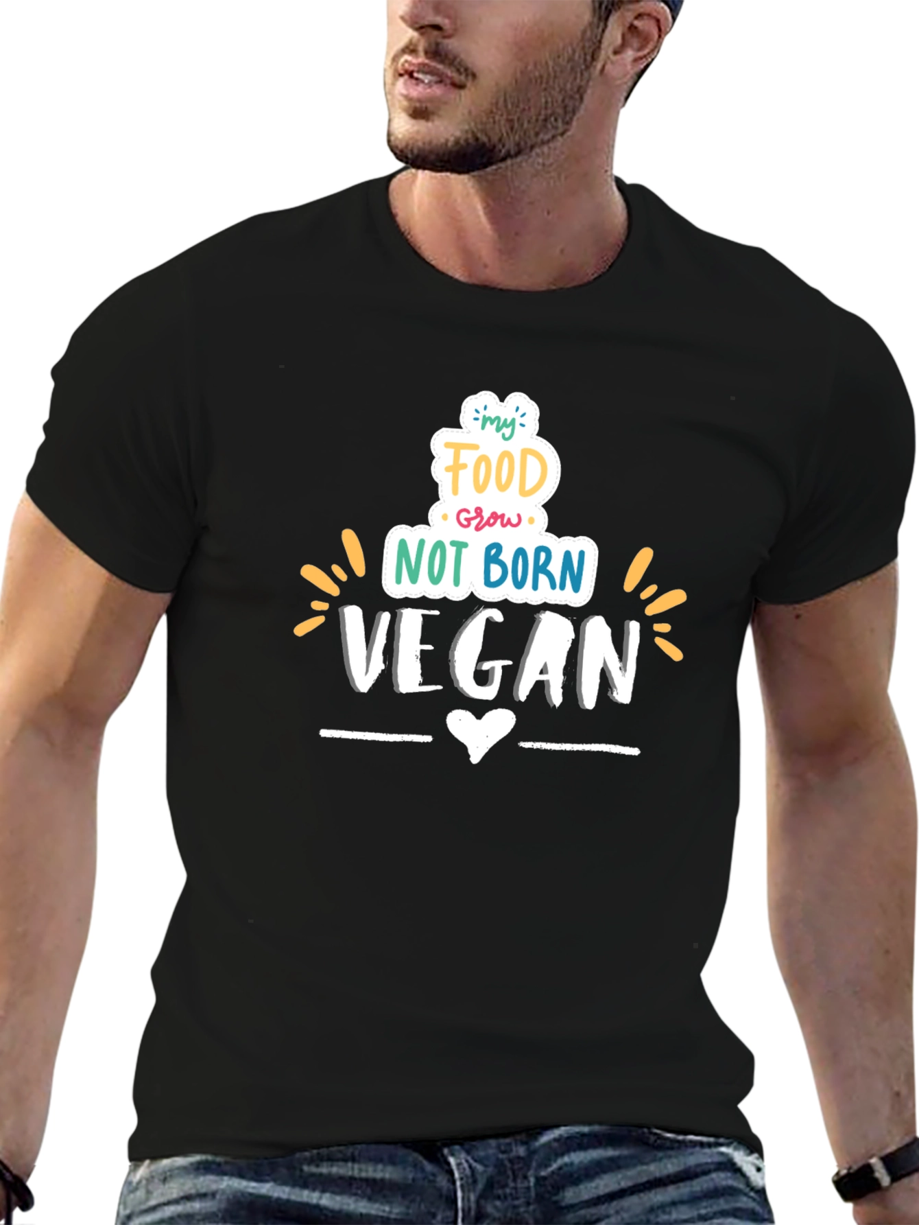 Vegan T-Shirt: My Food Grows Not Born