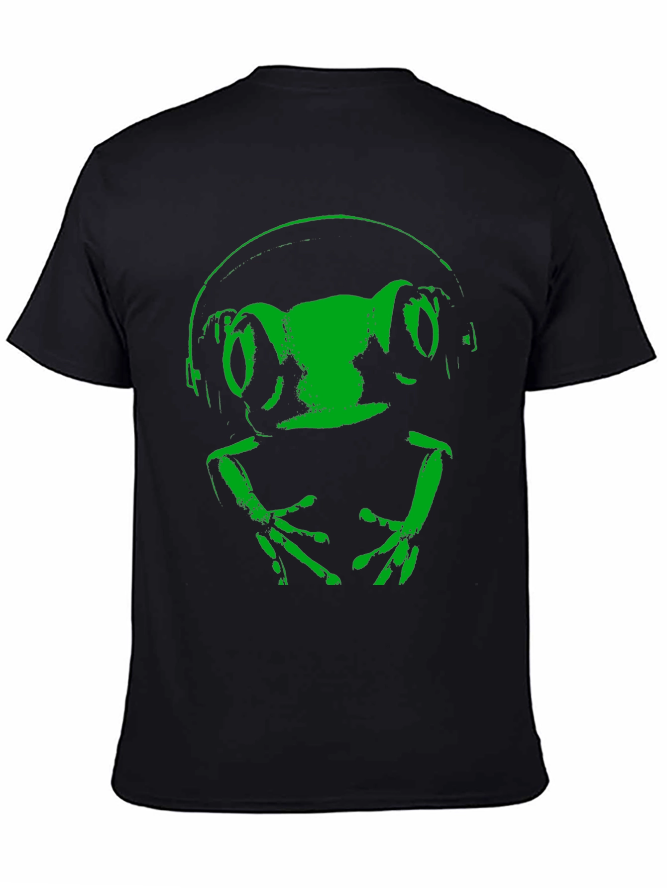 Frog DJ Black T-Shirt