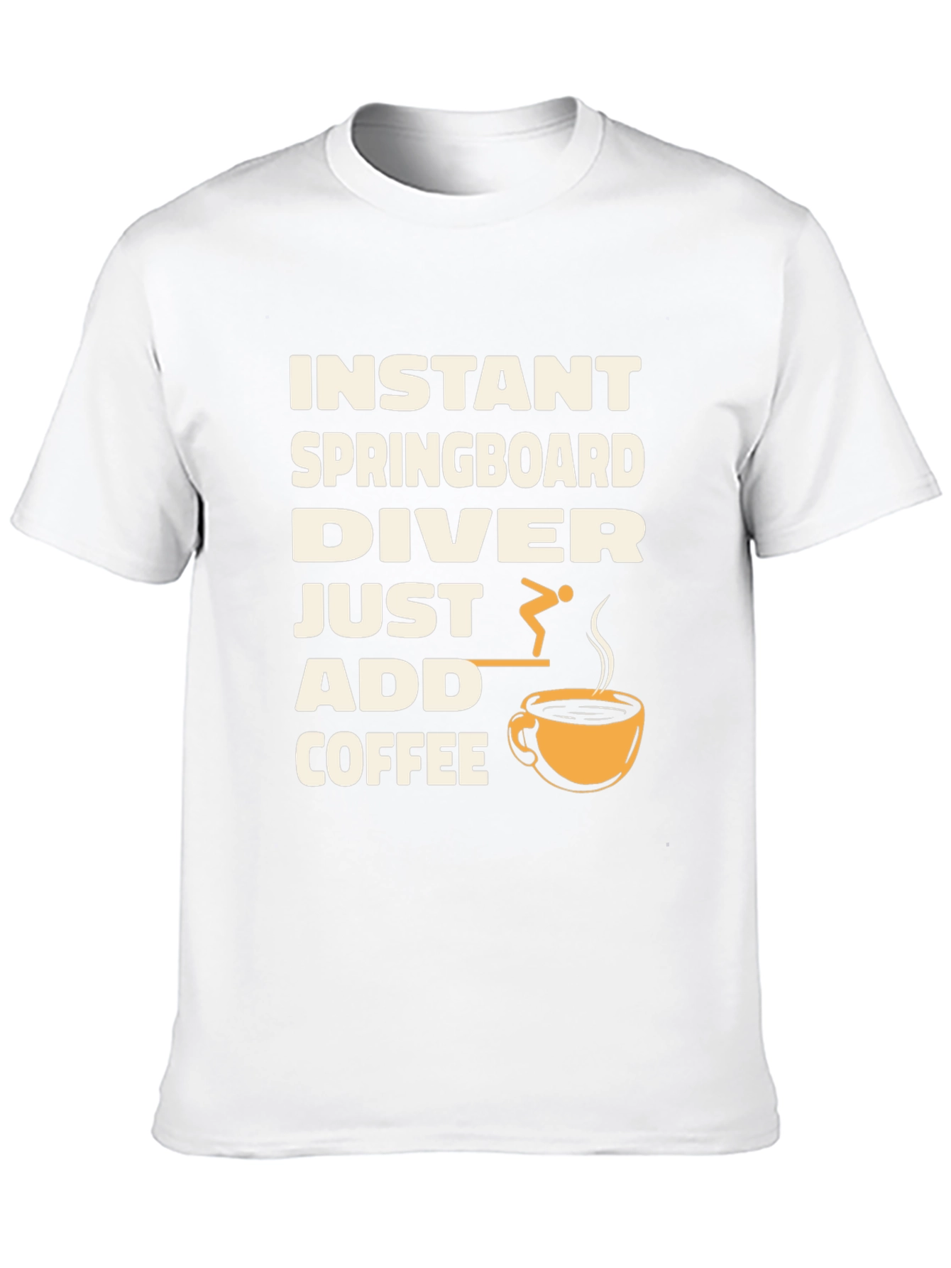 Instant Springboard Diver Coffee T-Shirt