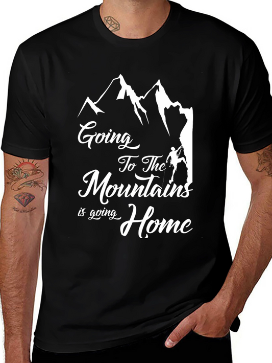 Mountains Are Home T-Shirt