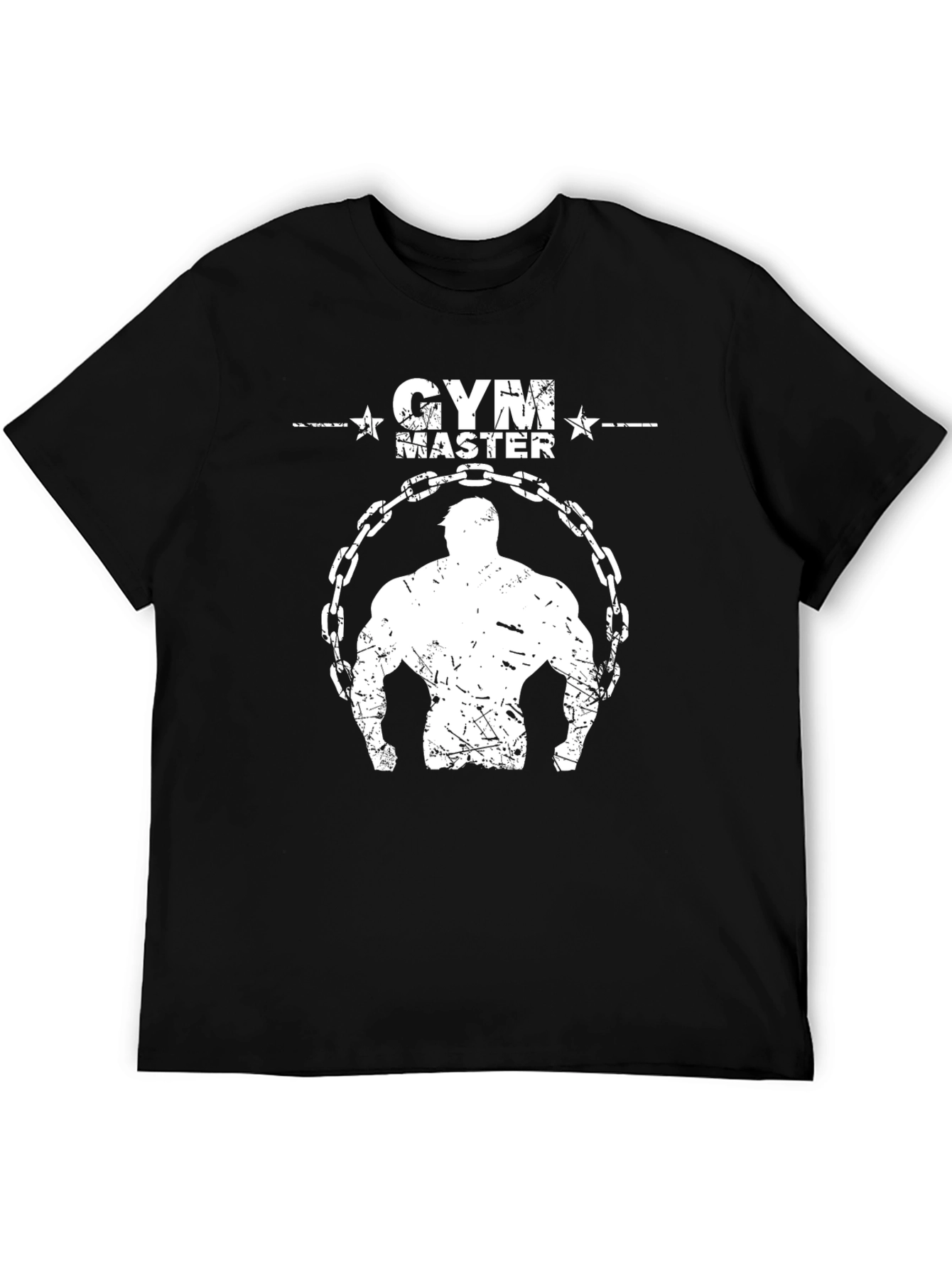 Gym Master Graphic T-Shirt - Bodybuilder Design