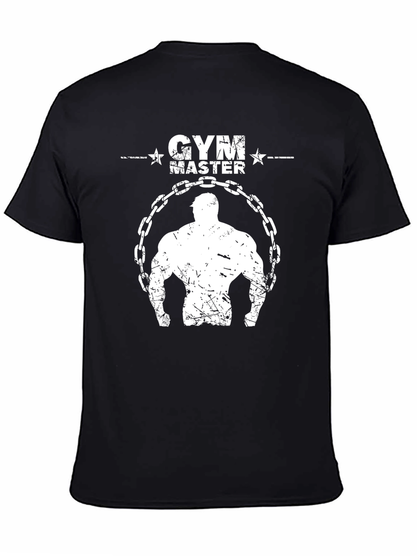 Gym Master Graphic T-Shirt - Bodybuilder Design