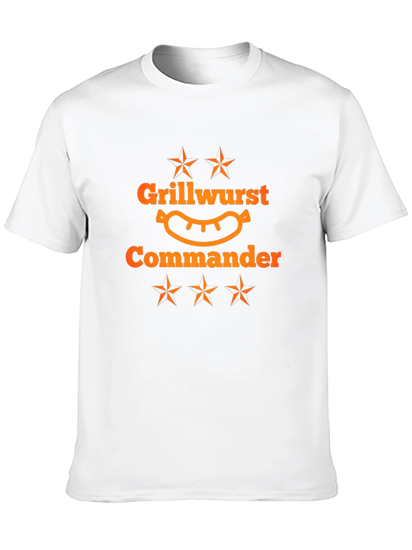 Grillwurst Commander Black T-Shirt
