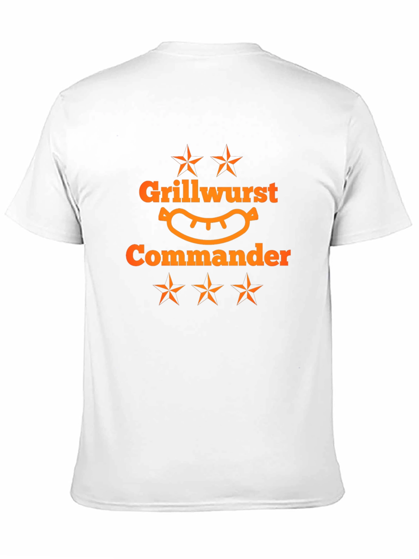 Grillwurst Commander Black T-Shirt