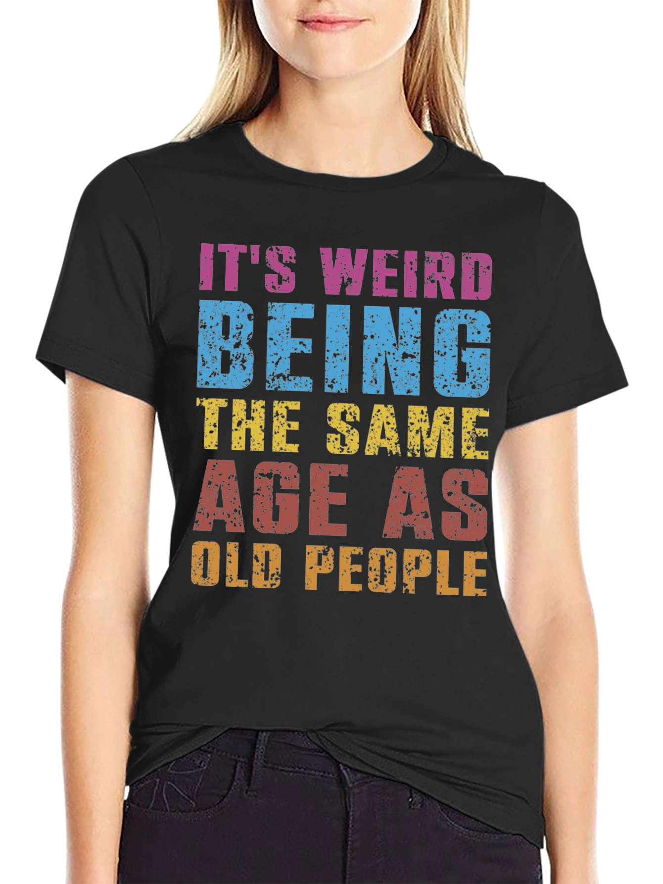 Funny Old People Graphic Tee
