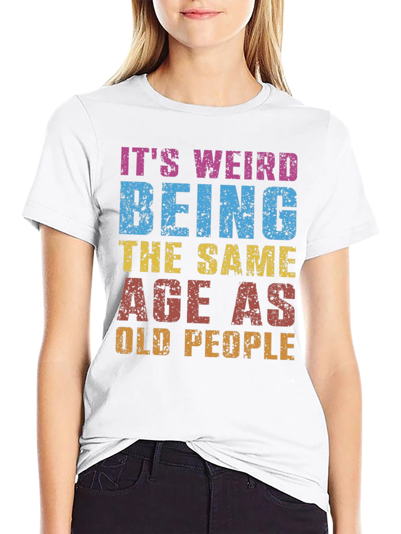 Funny Old People Graphic Tee
