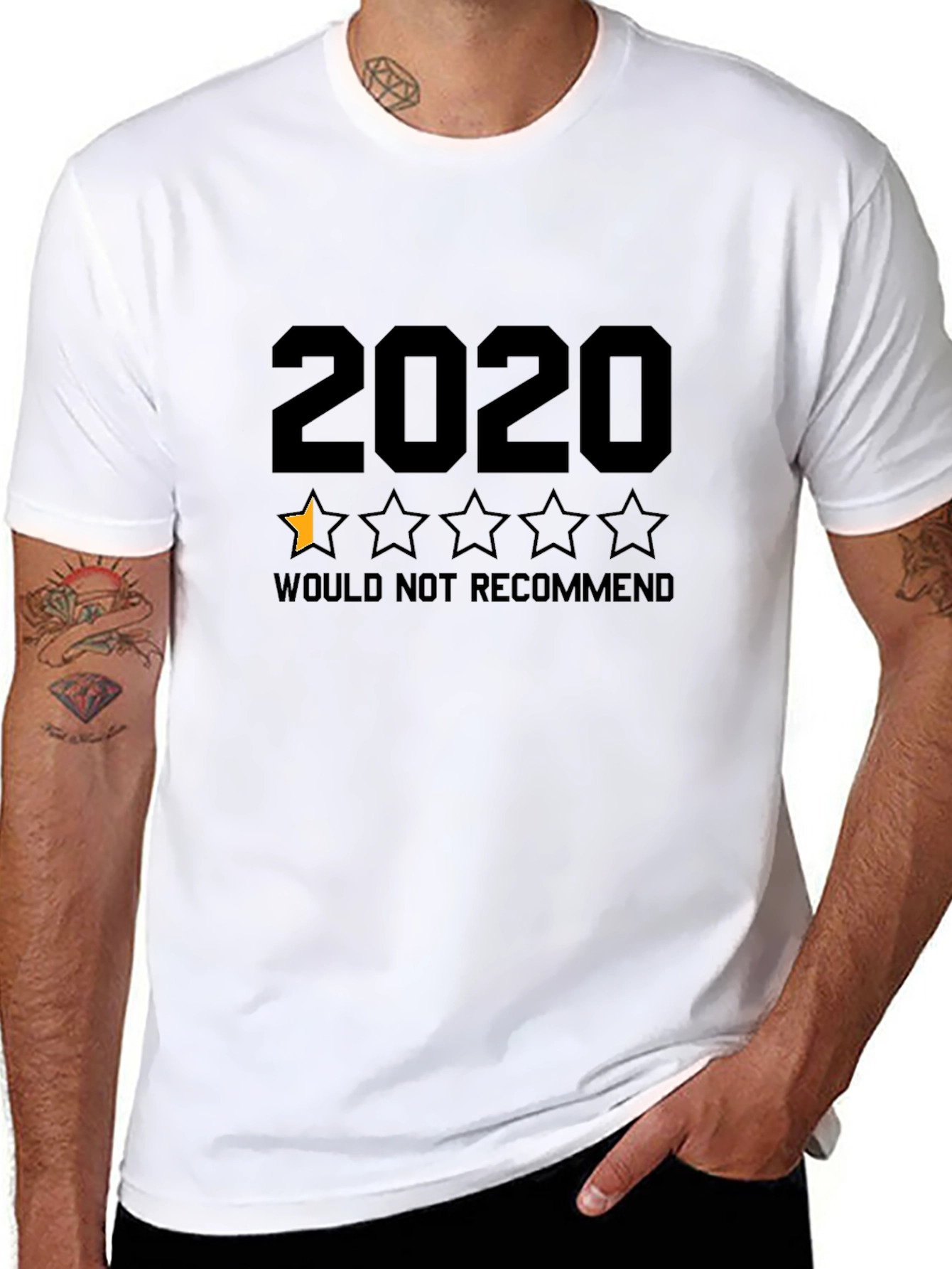 2020 One Star Funny T-Shirt