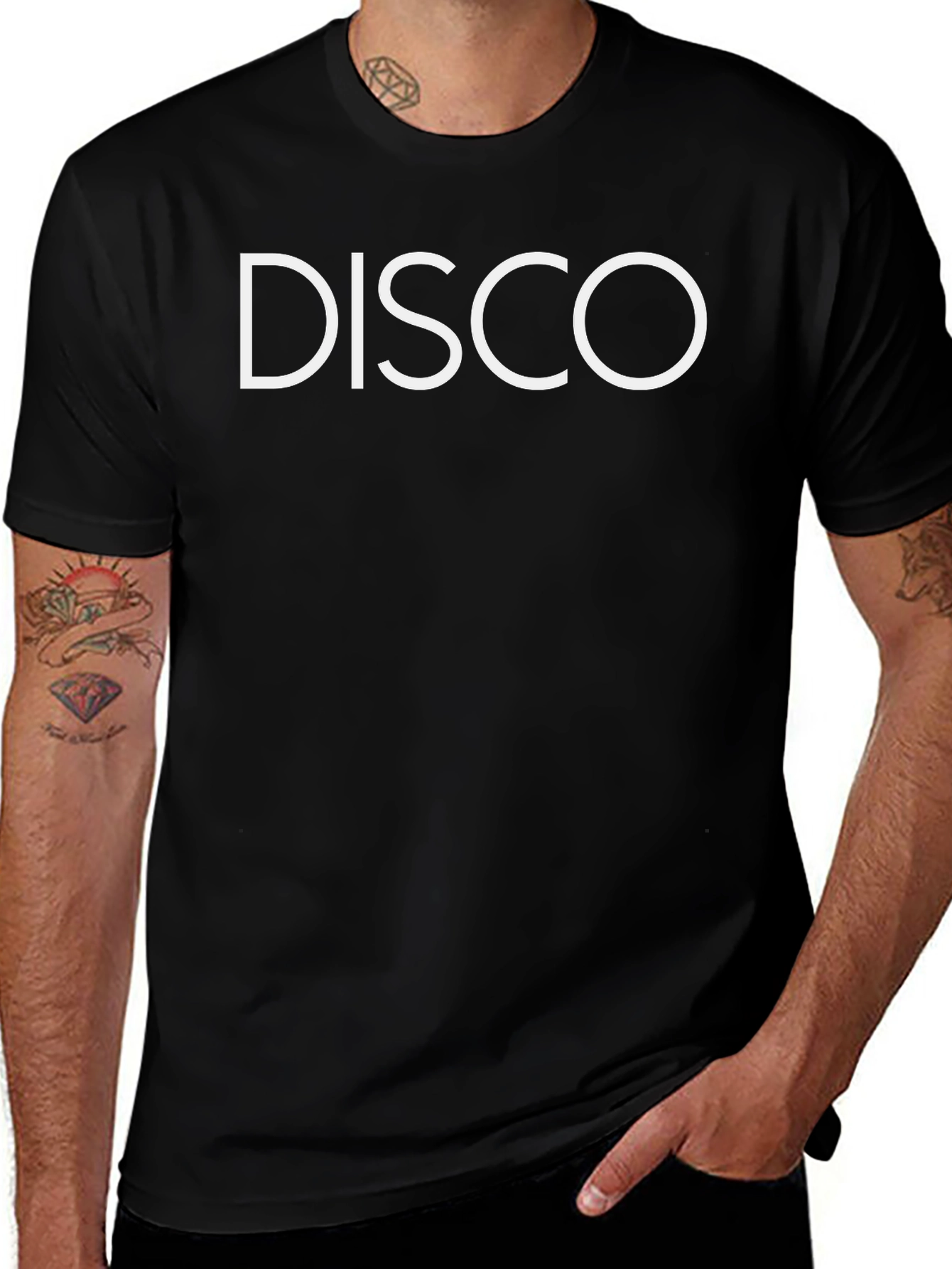 Disco T-Shirt - Classic Style Premium Black Tee