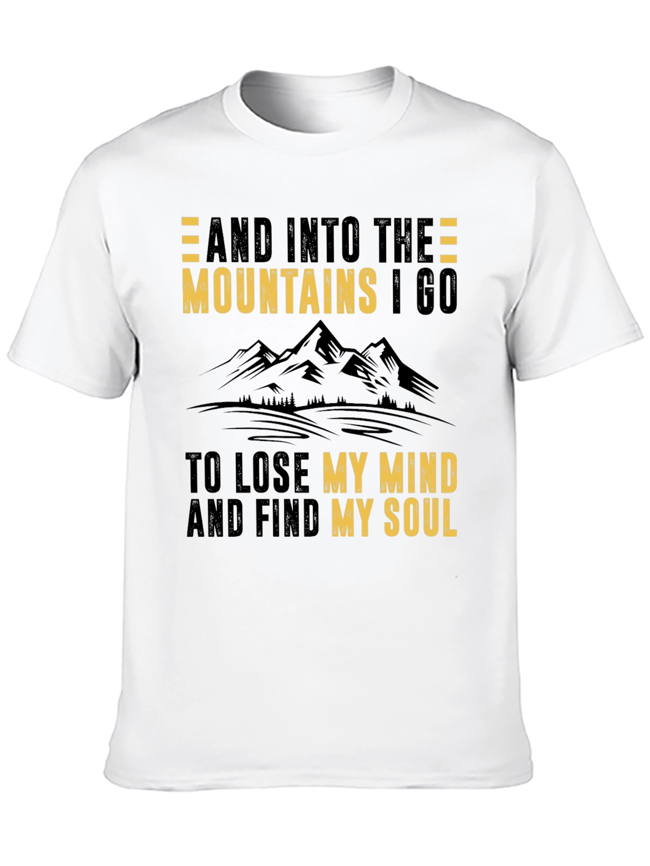 Mountains Graphic T-Shirt - Find Your Soul