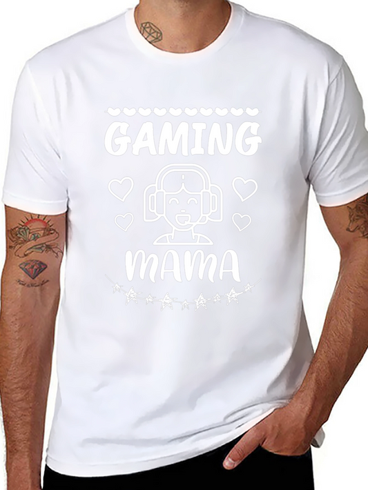 Gaming Mama Graphic Tee - Gamer Mom Shirt