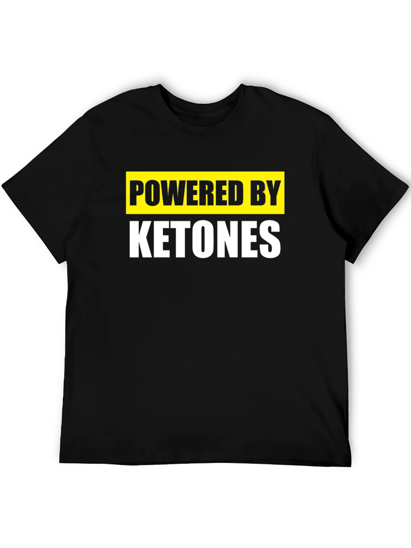 Powered By Ketones T-Shirt - Keto Diet Apparel