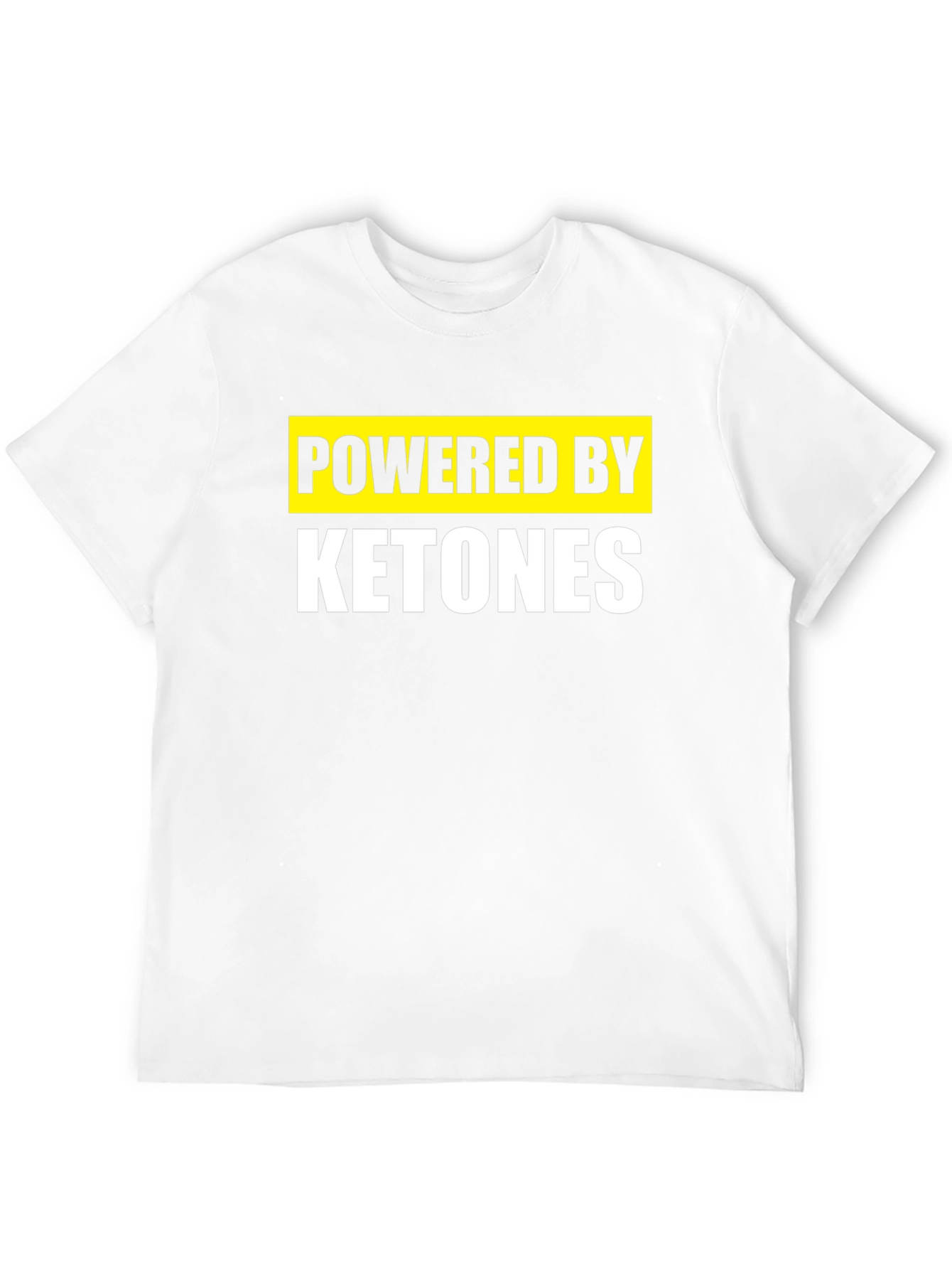 Powered By Ketones T-Shirt - Keto Diet Apparel