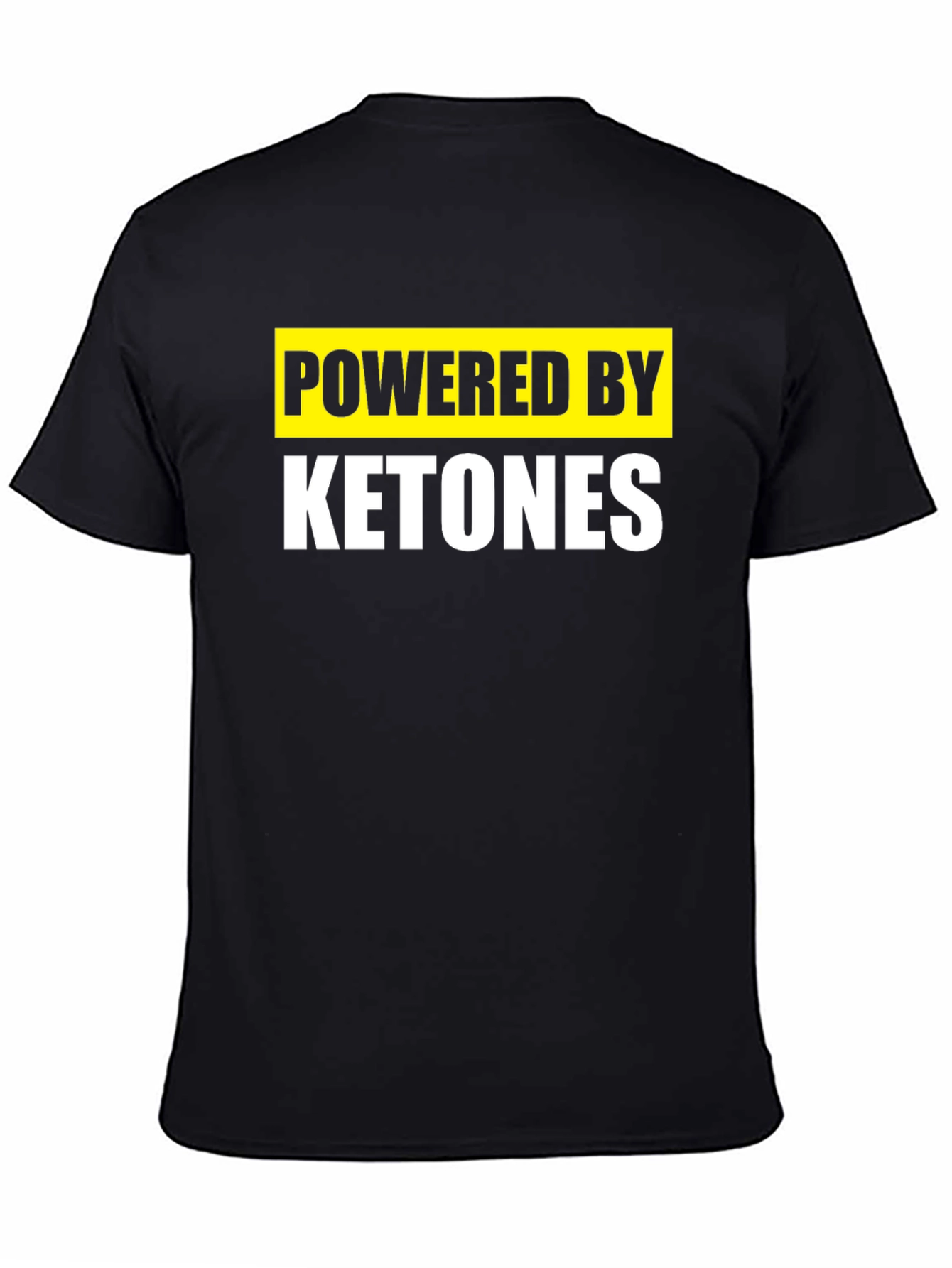Powered By Ketones T-Shirt - Keto Diet Apparel