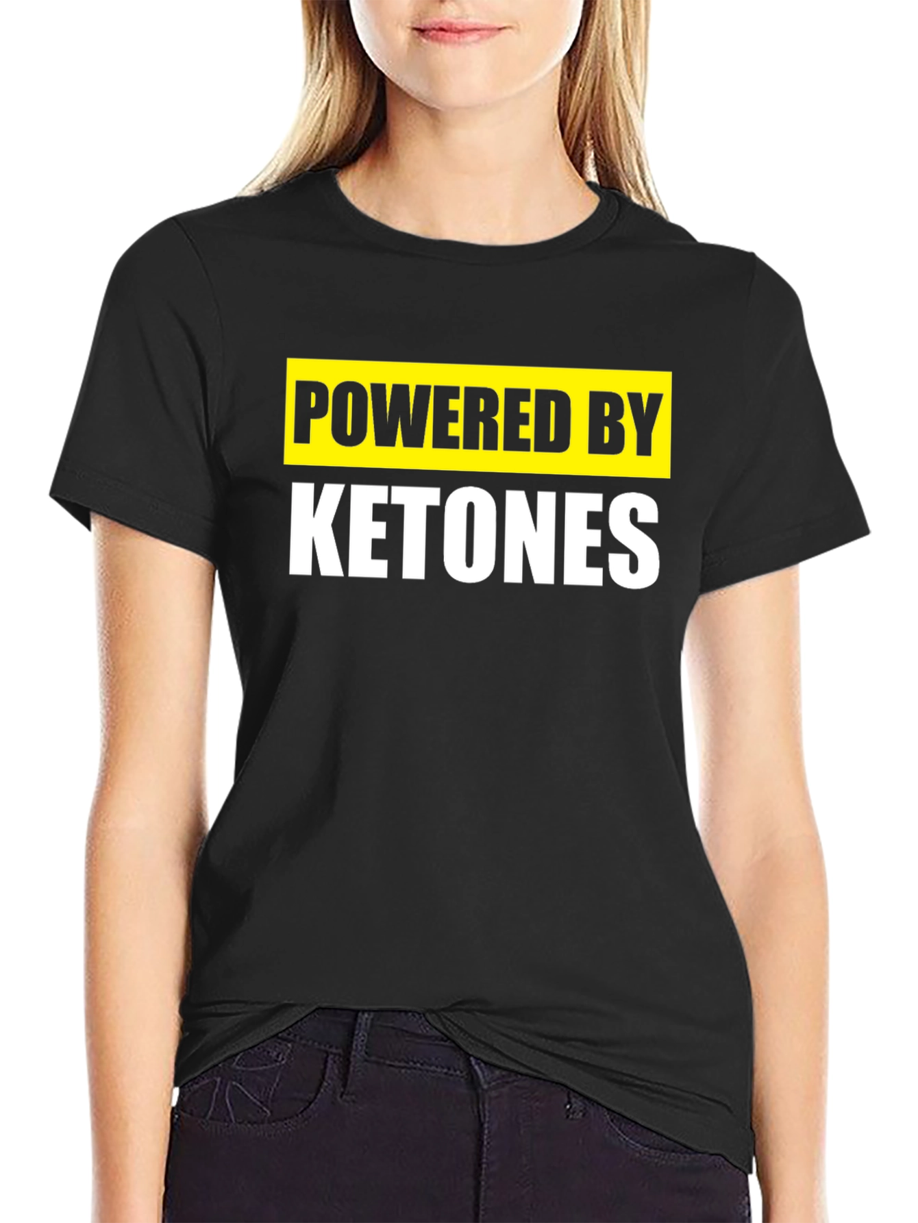 Powered By Ketones T-Shirt - Keto Diet Apparel