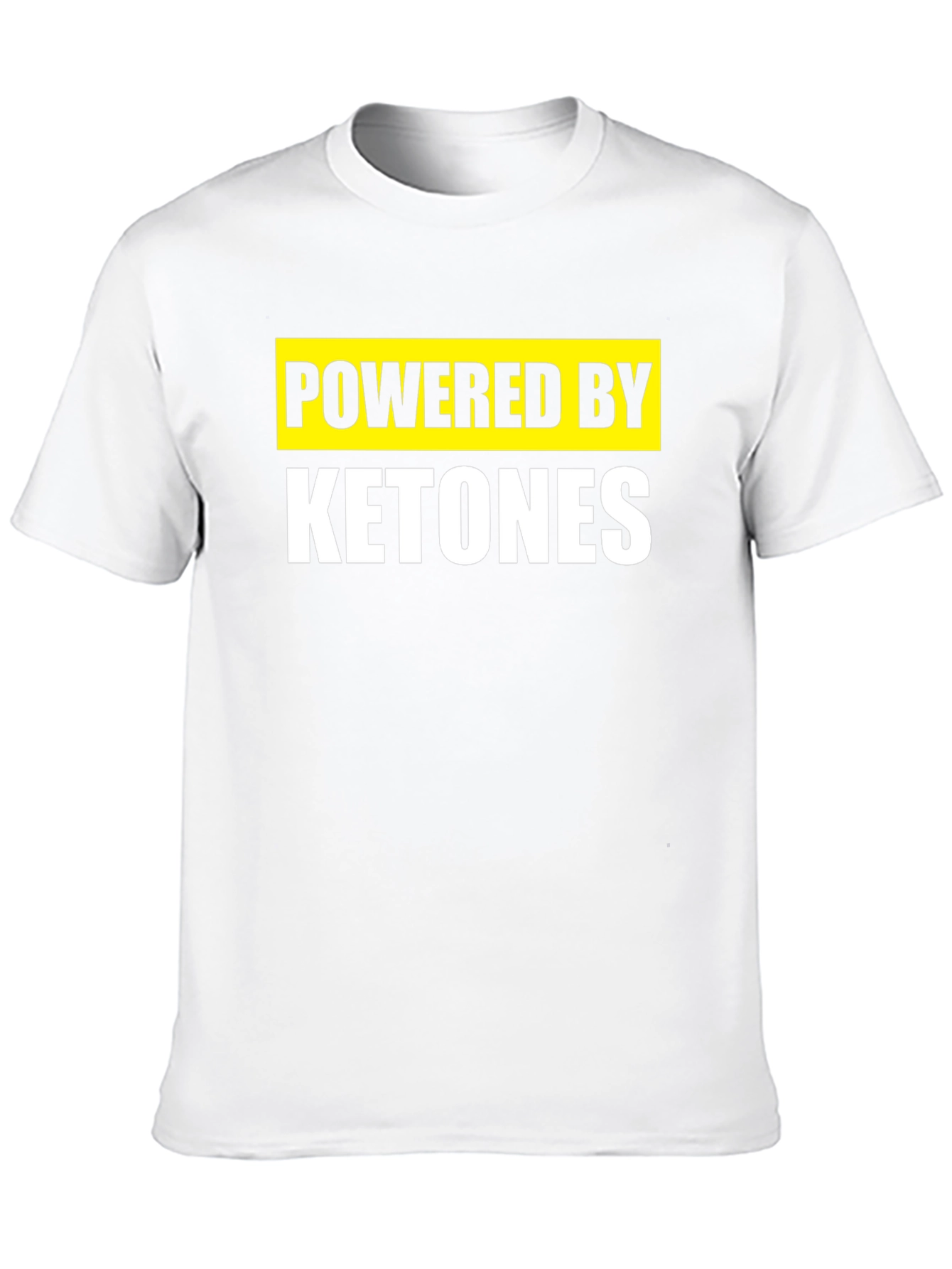 Powered By Ketones T-Shirt - Keto Diet Apparel
