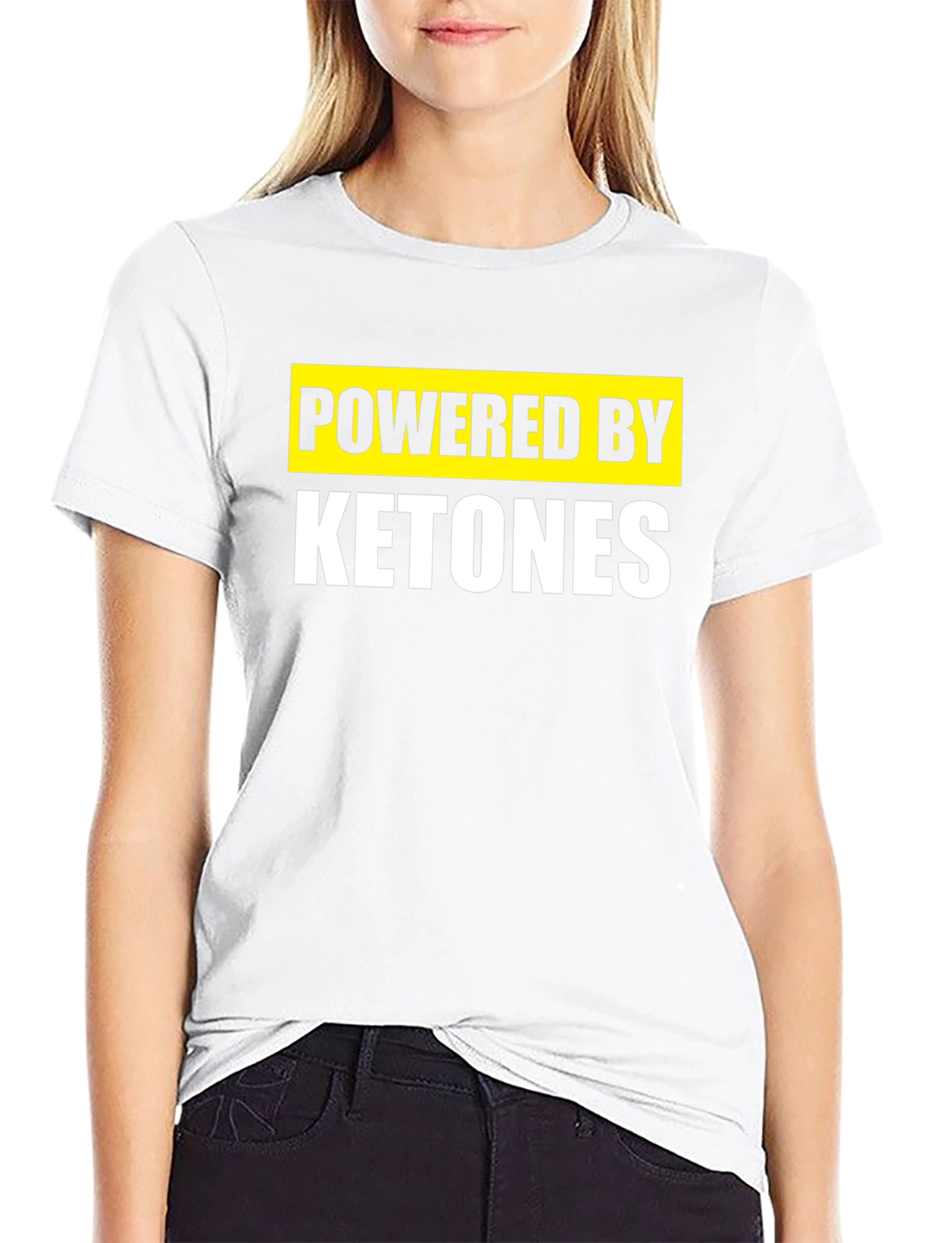 Powered By Ketones T-Shirt - Keto Diet Apparel