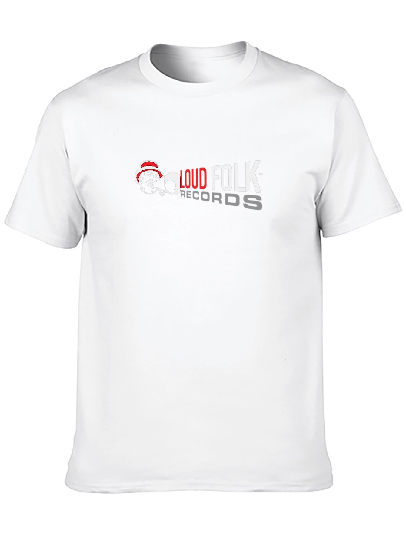 Loud Folk Records Black Graphic Tee