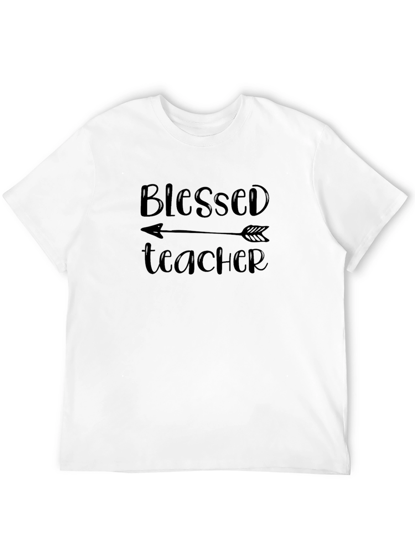Blessed Teacher Arrow Graphic Tee