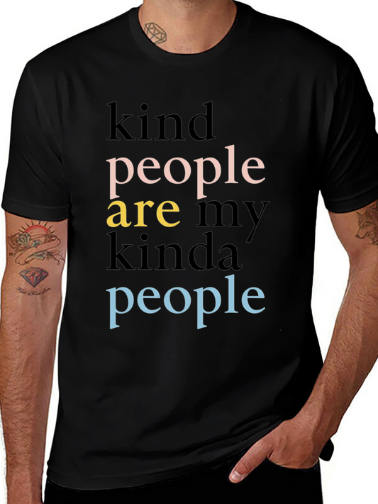 Kind People Graphic Tee - Stylish Comfort