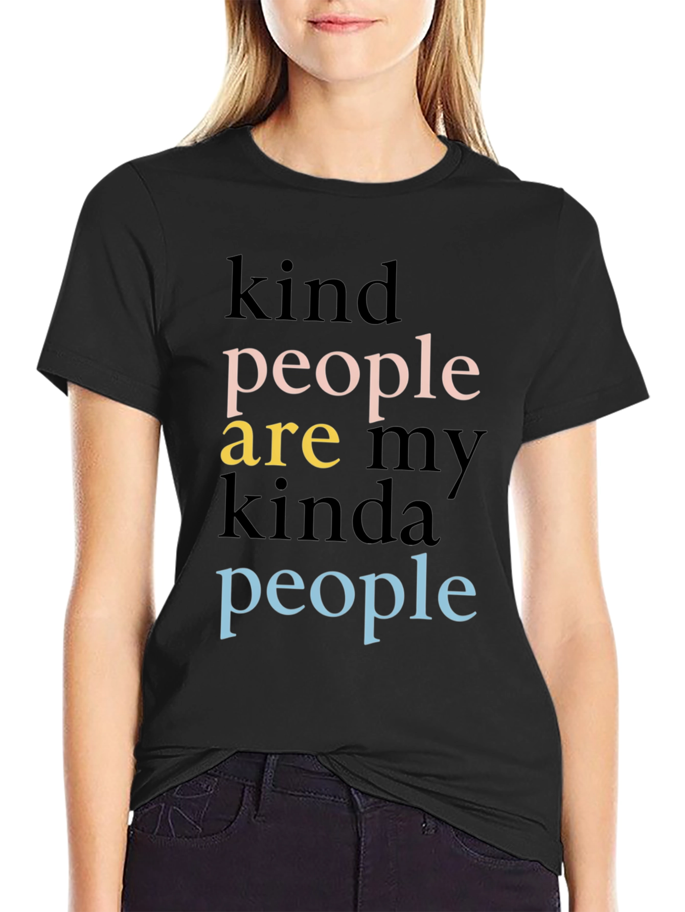 Kind People Graphic Tee - Stylish Comfort