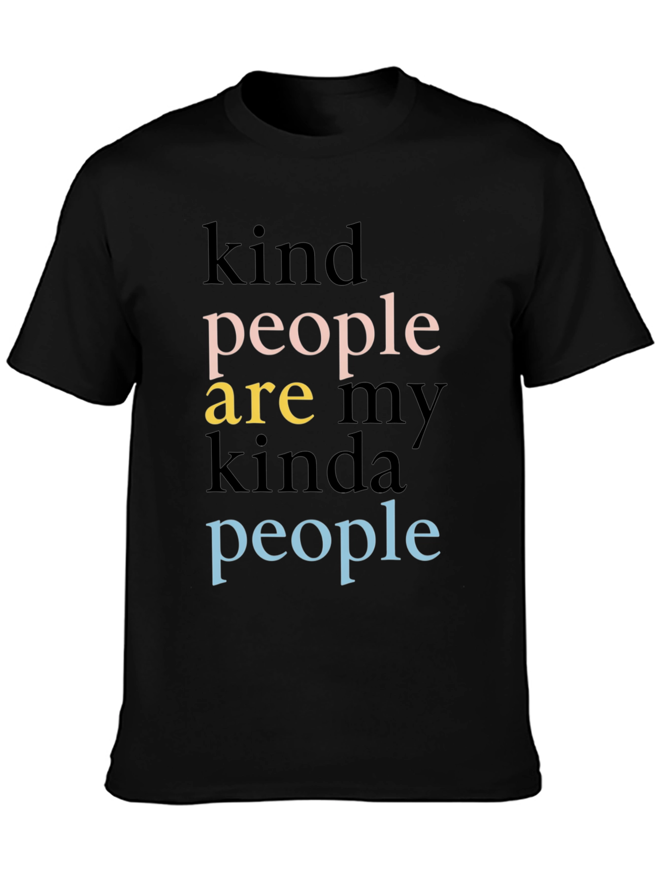 Kind People Graphic Tee - Stylish Comfort