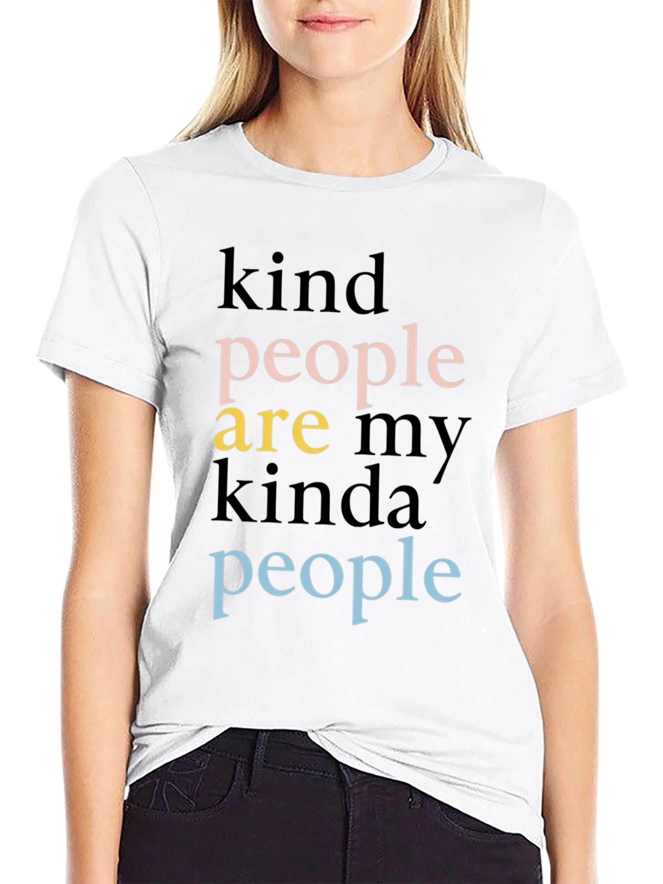 Kind People Graphic Tee - Stylish Comfort